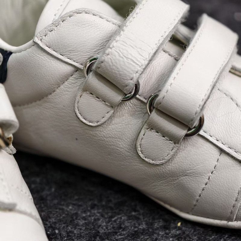 Gucci Gucci Children's White Velcro Low-Top Sneakers - Size US 5 / EU 37 - 6 Thumbnail