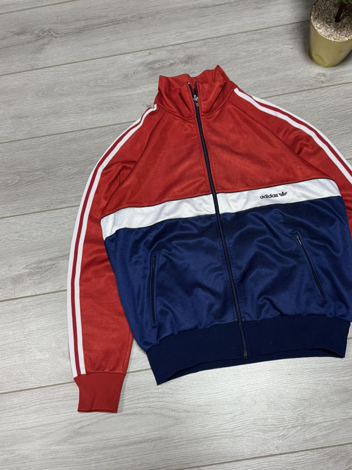 Adidas Adidas West Germany track jacket zip stripes Size US M / EU 48-50 / 2 - 3 Thumbnail