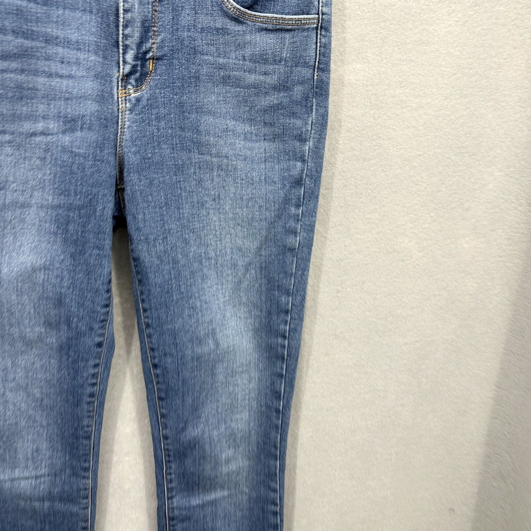 L'AGENCE L'AGENCE Jeans Women 25 High-Rise Straight Denim Lumiere Blue 5-Pocket Stretch Comfortable Regular Fit Adult Size 25 Mens Womens? Size 42" / US 20 - 3 Thumbnail