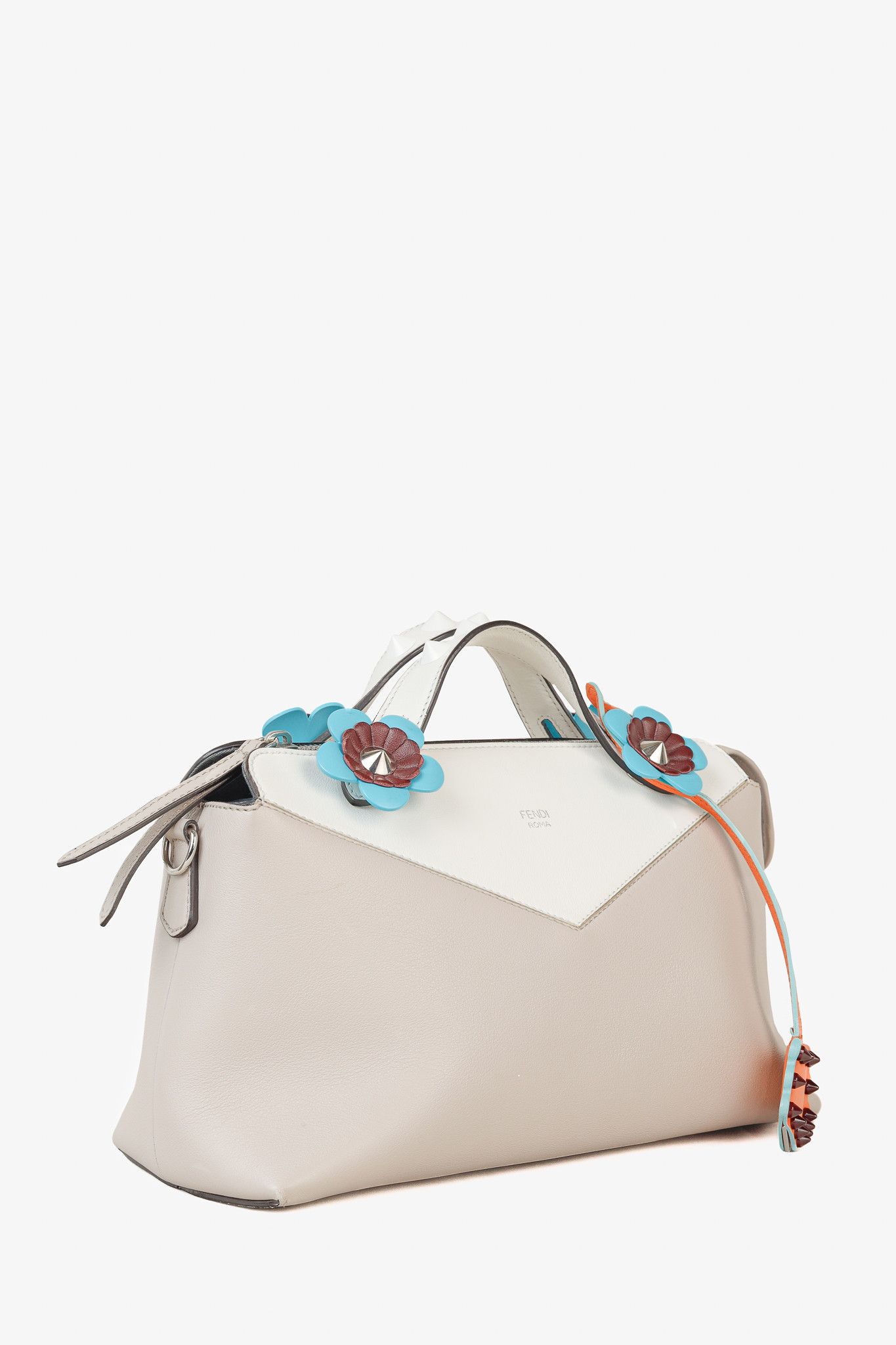 Fendi Fendi Flowerland By The Way Vitello Dolce Studded Bag Size ONE SIZE - 2 Thumbnail