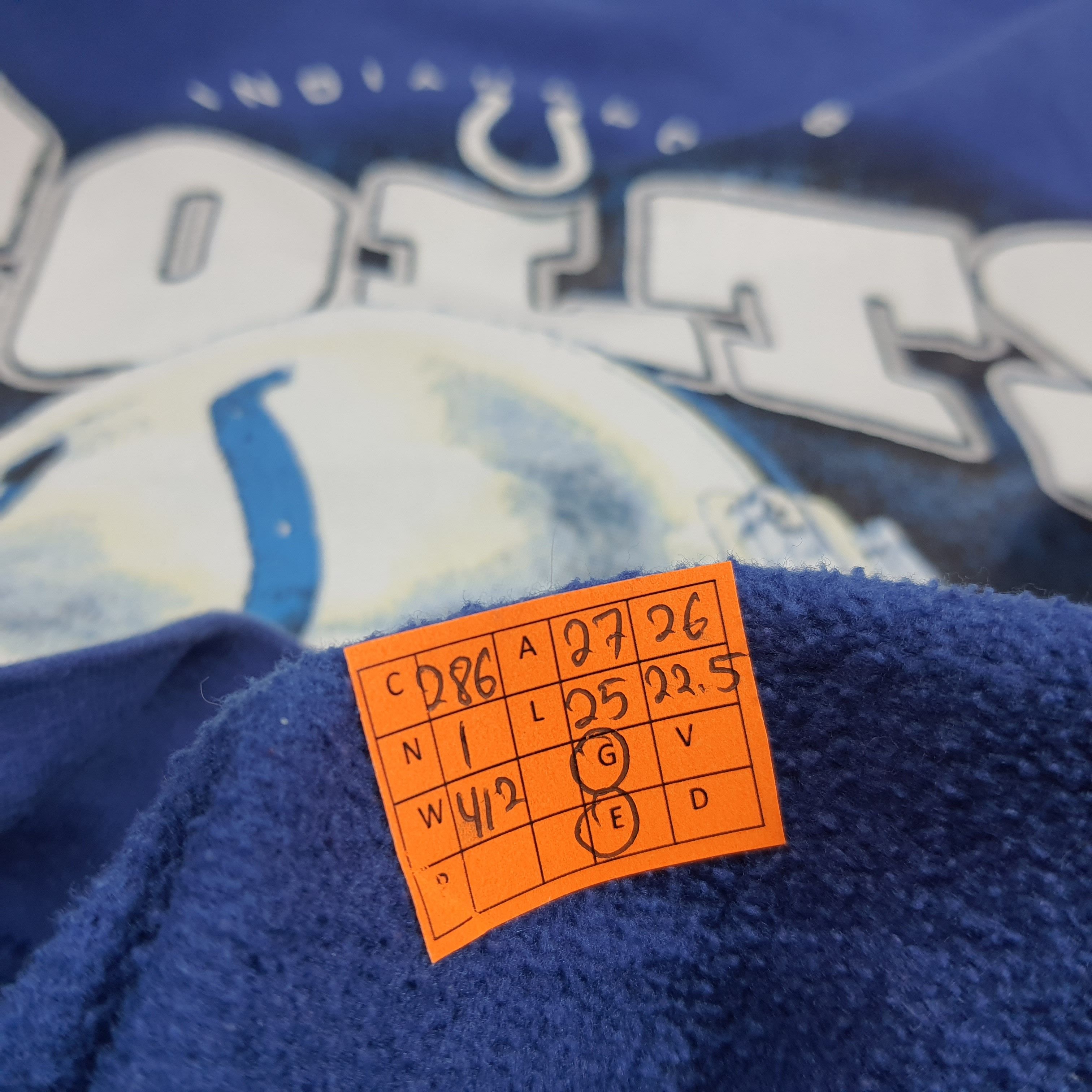 Vintage Indianapolis Colts NFL Graphic Sweatshirt C286N1