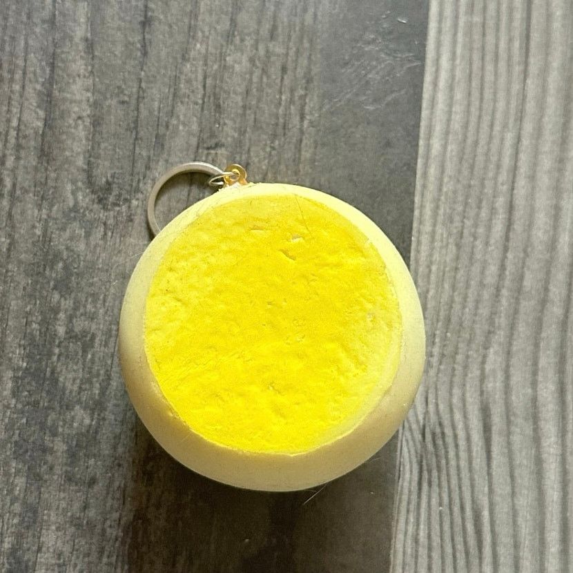 Other yellow silly face squishy keychain Size ONE SIZE - 3 Thumbnail