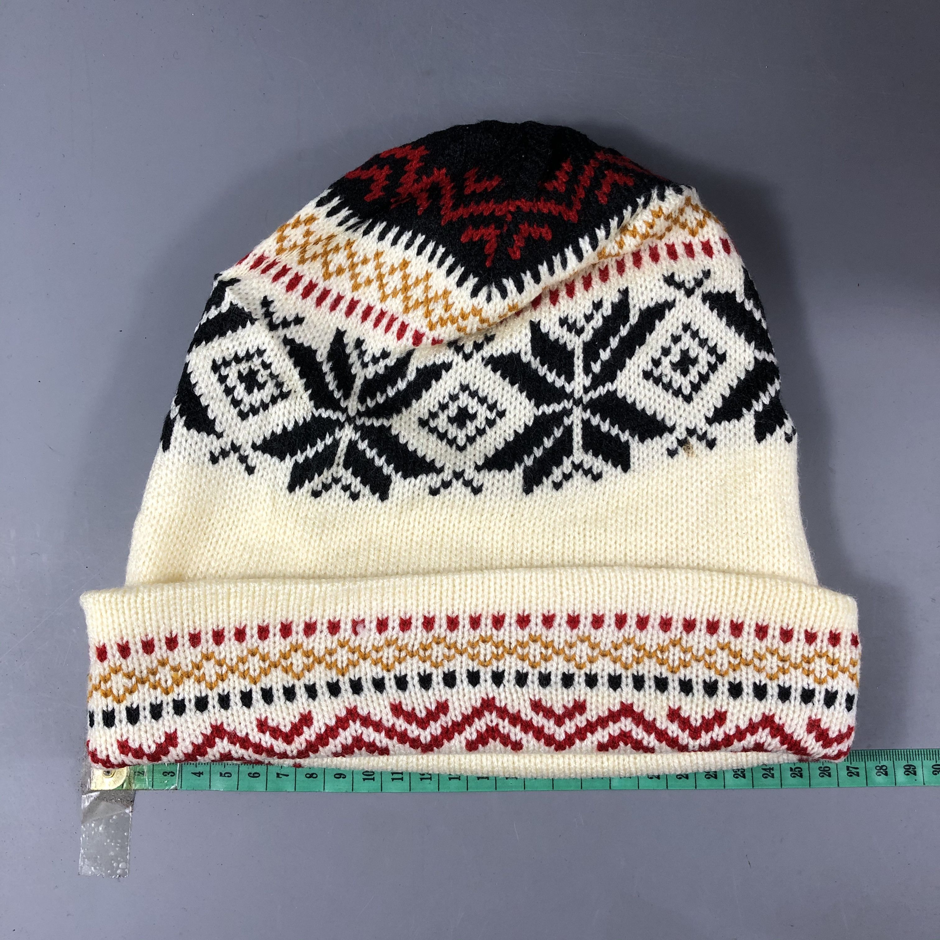 Japanese Brand Winter Beanie Crochet Snowcap Hat Size ONE SIZE - 3 Thumbnail