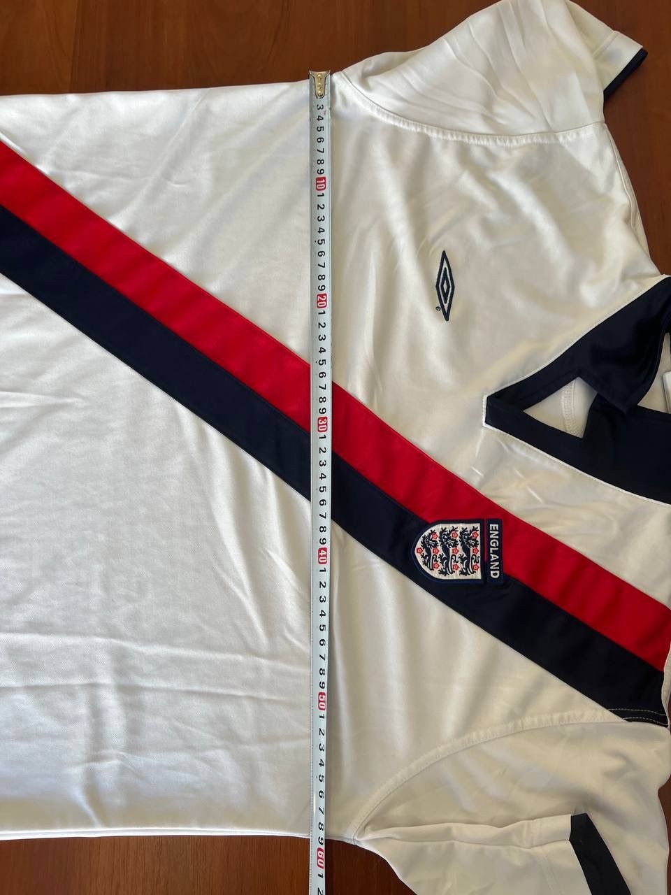 Umbro 2001/03 ENGLAND TEAM TRAINING SOCCER JERSEY FOOTBALL SHIRT Size US XL / EU 56 / 4 - 16 Thumbnail