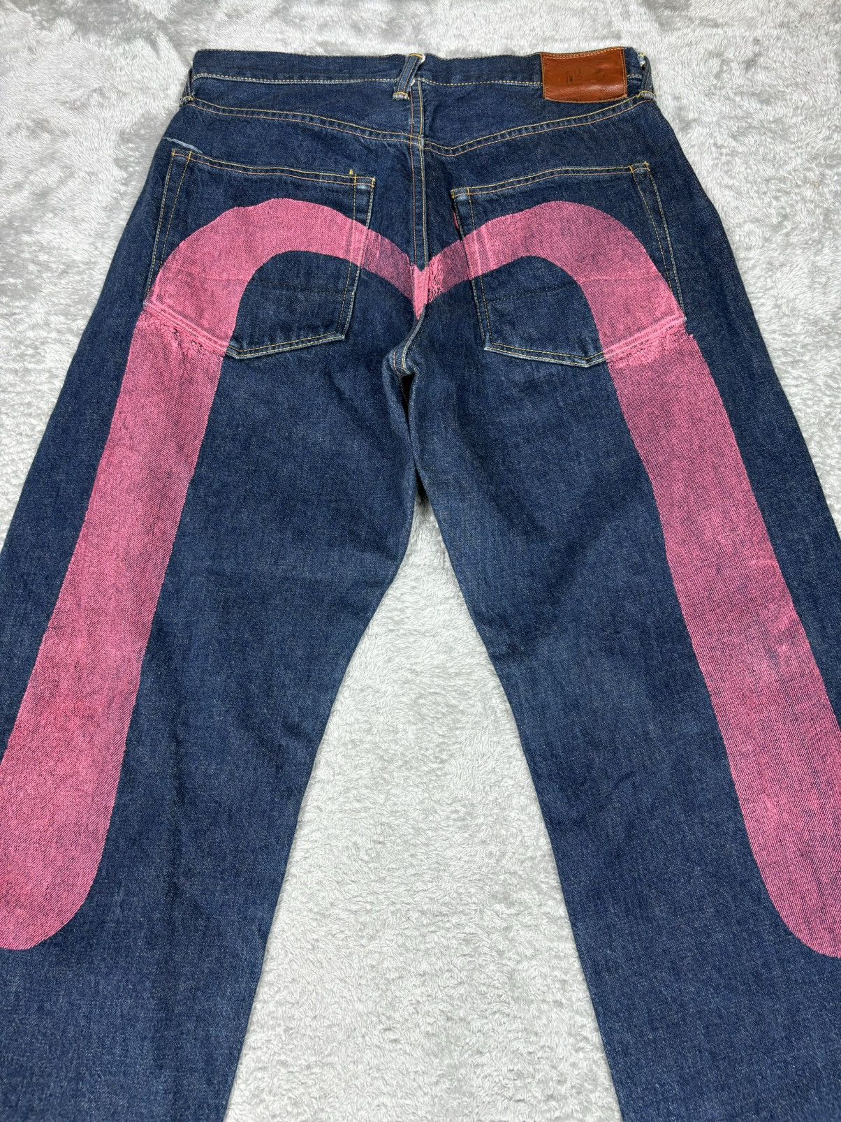 Evisu Vintage Evisu No2 Pink Daicock. S0327 Size US 31 - 8 Thumbnail