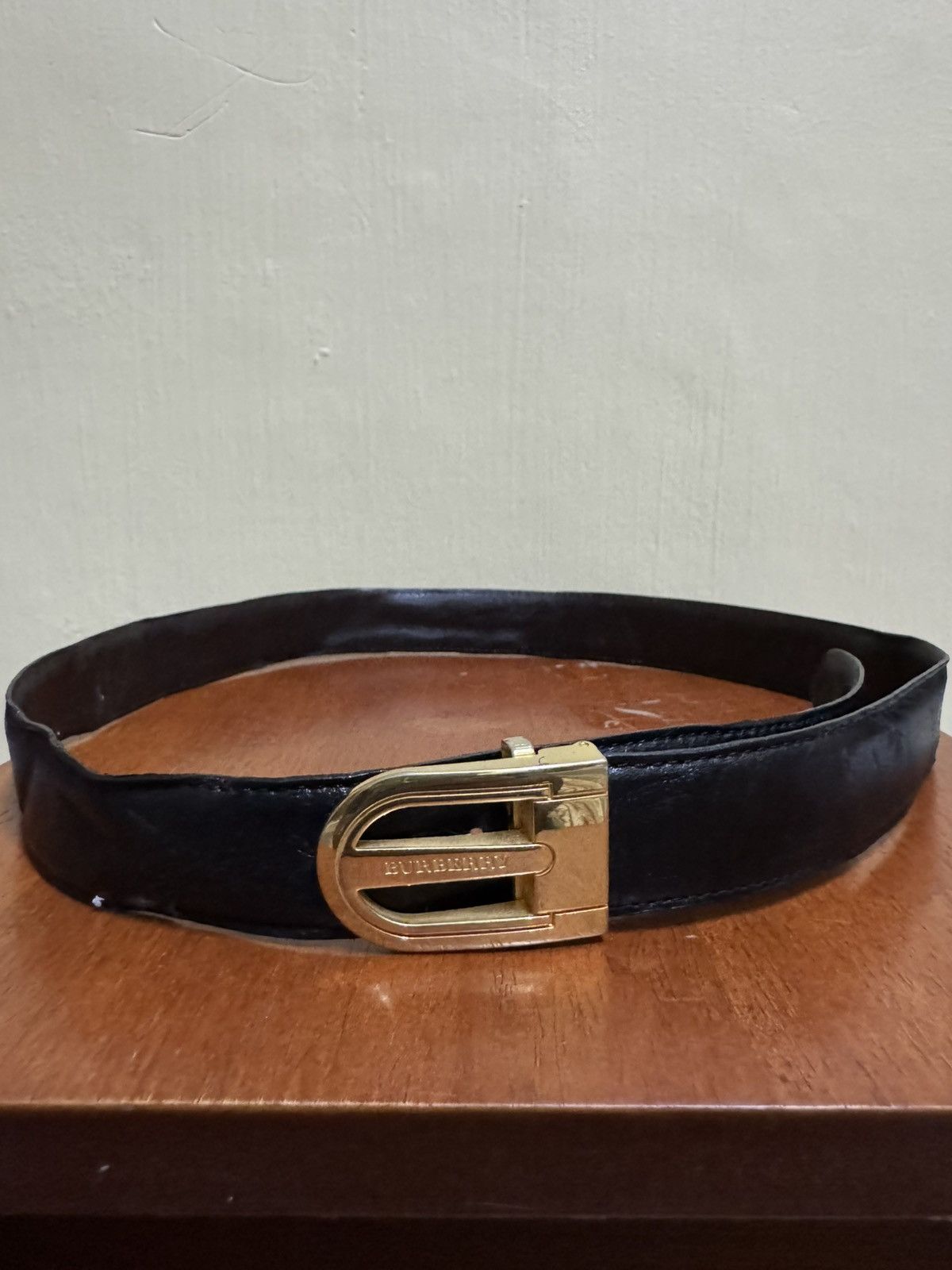 Burberry vintage Burberry leather belt Size ONE SIZE - 7 Thumbnail