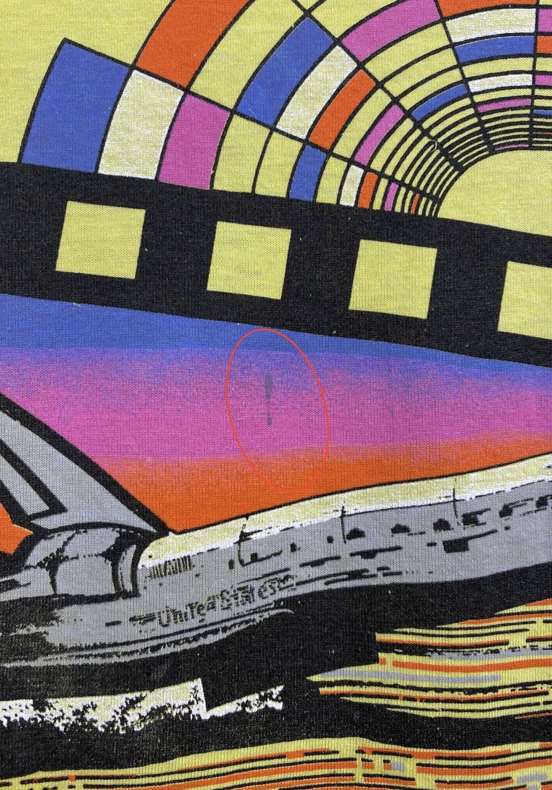 Vintage Vintage Screen Stars Kennedy Space Center Florida T-Shirt Size US XL / EU 56 / 4 - 6 Thumbnail