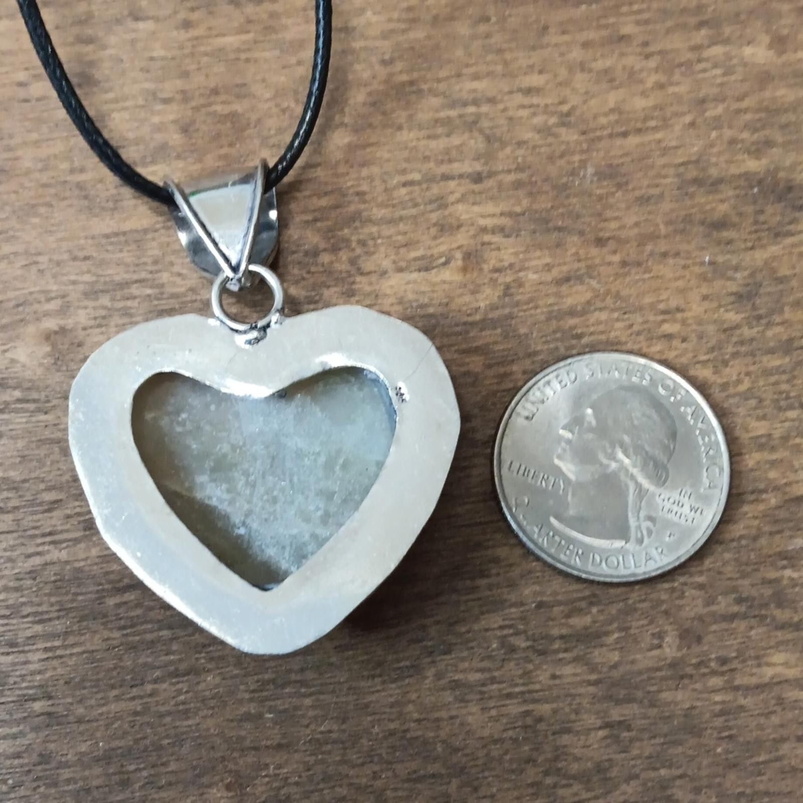 Designer Elegant Heart Pendant Necklace Size ONE SIZE - 2 Thumbnail