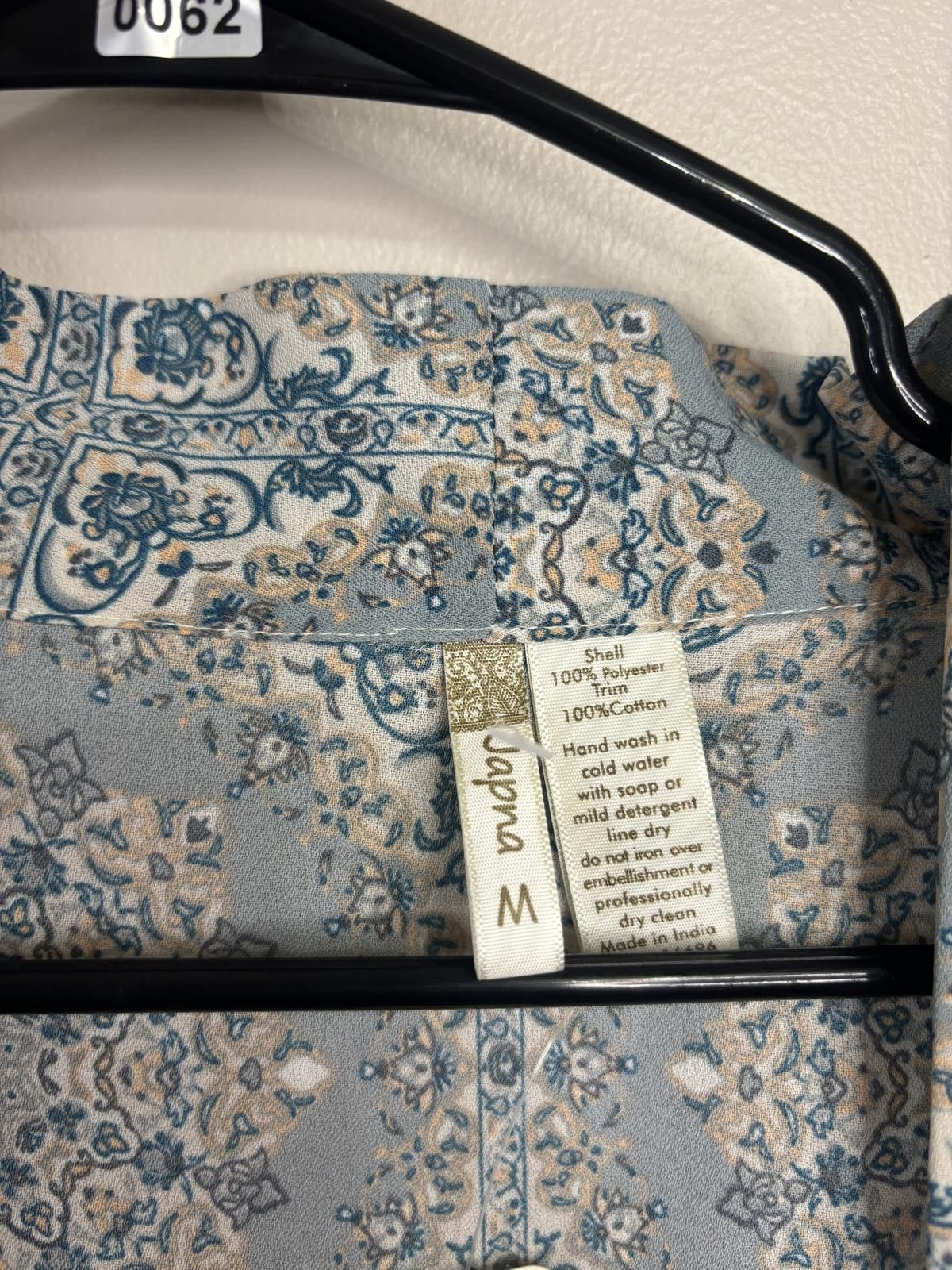 Designer Japna Brand Lightweight Floral Kimono Jacket - Size M Size ONE SIZE - 3 Thumbnail