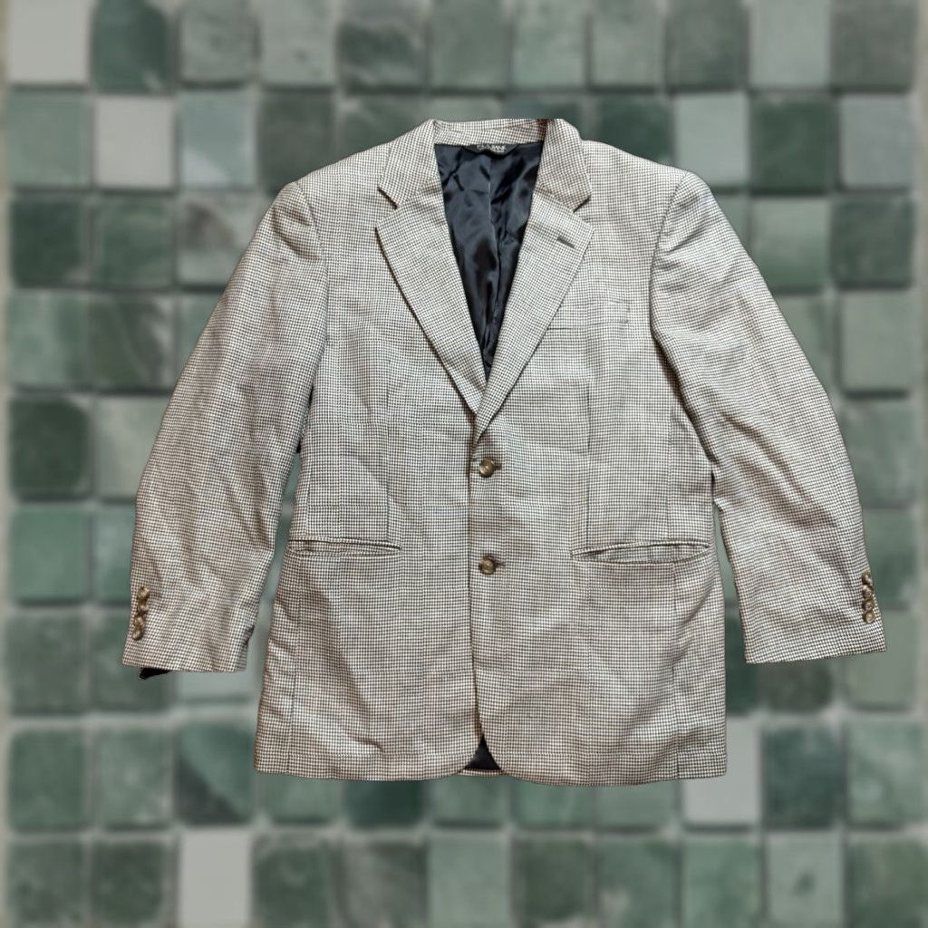 Jos. A. Bank Jos A. Bank Blazer Sport Coat Mens 40 S Two Button Jacket Wool Silk Suit Blazer Sports Coat Mens 40 Regular Brown Wool Silk VINTAGE? Size 40R - 1 Thumbnail