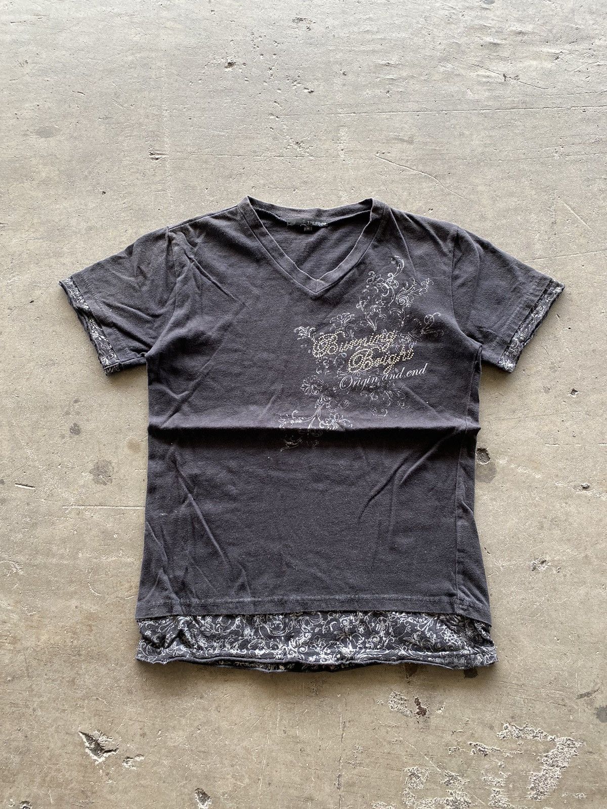 If Six Was Nine 2000s Ivanihoe - Studded Glitter Shirt Size US S / EU 44-46 / 1 - 1 Thumbnail