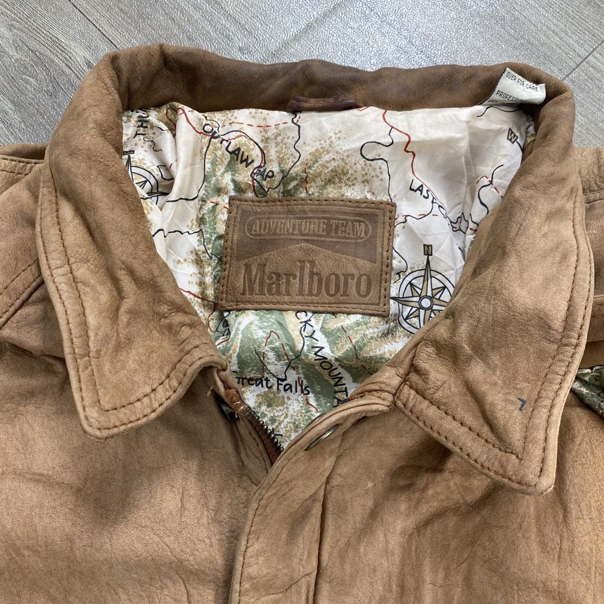 Marlboro 1990s Vintage Marlboro Adventure Suede Leather Jacket Size US M / EU 48-50 / 2 - 5 Thumbnail