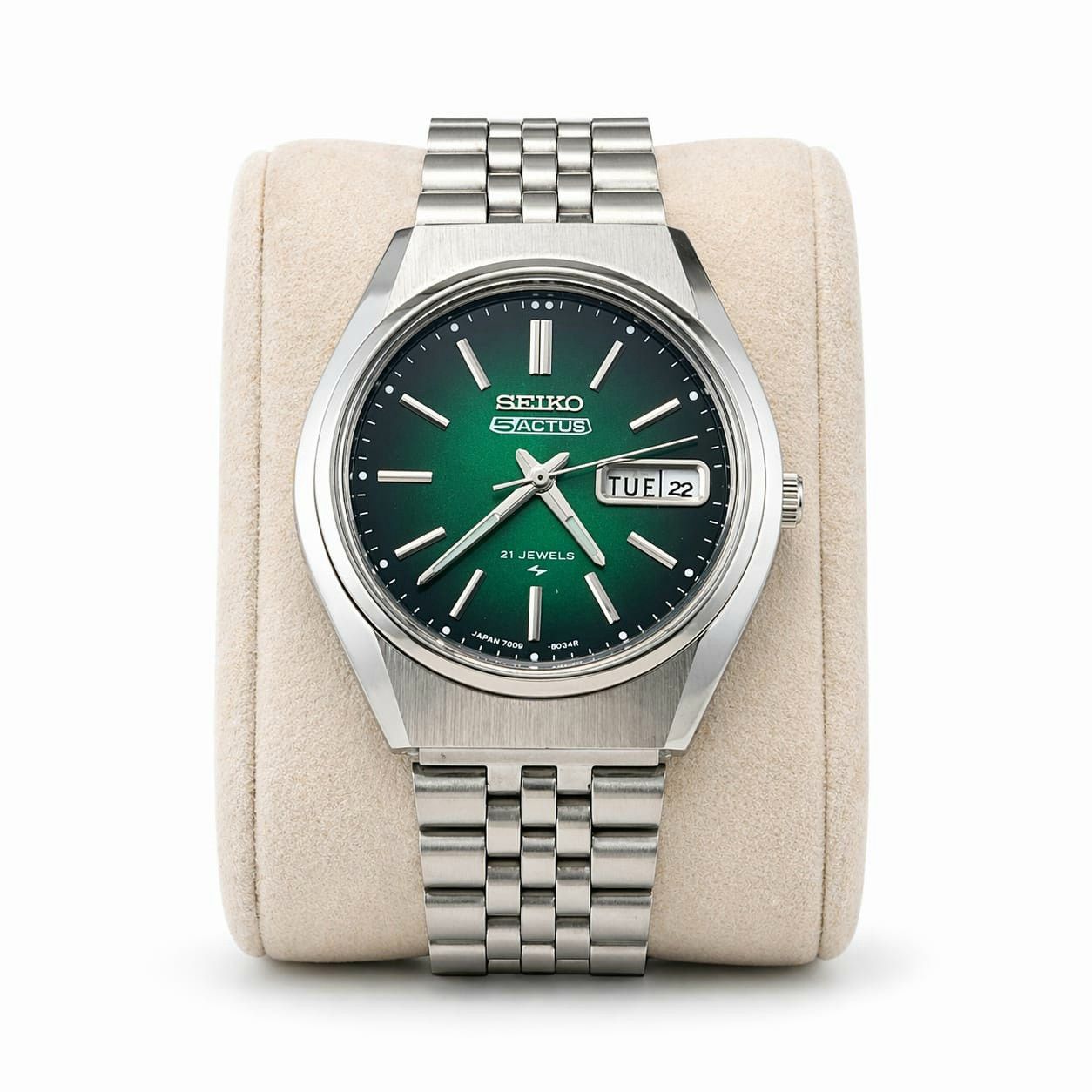 Seiko Vintage Seiko 5 Actus Men's Wrist Automatic Watch|Day-Date Size 36 - 1 Thumbnail
