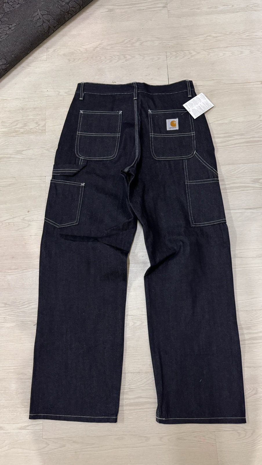 Jean Double Knee Carpenter Jeans Homemade Size US 32 / EU 48 - 7 Thumbnail