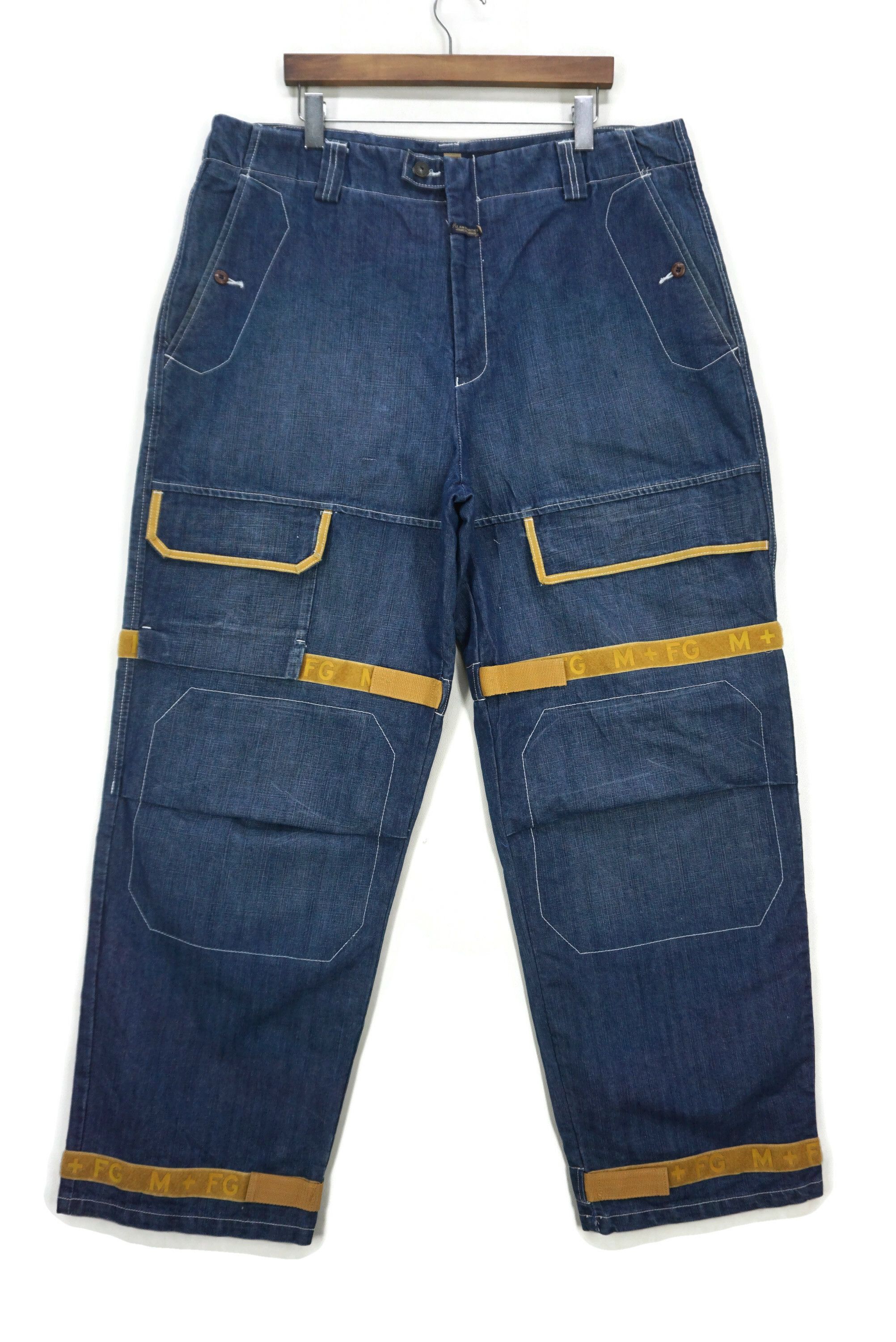 Marithe + Francois Girbaud Vintage Baggy Jeans Shutter Denim fits W42xL34 Size US 40 / EU 56 - 1 Thumbnail