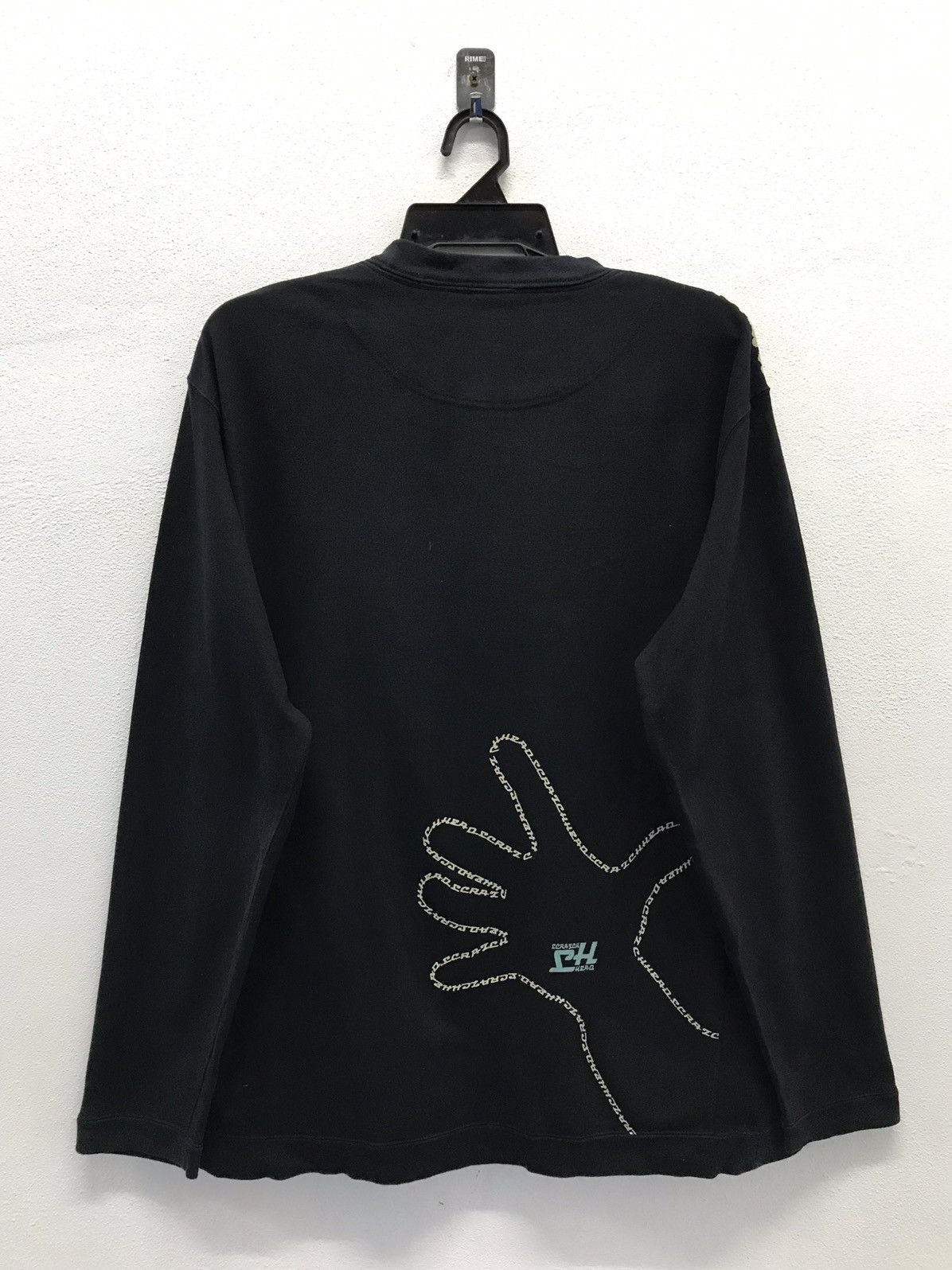 Japanese Brand × Vintage Vintage Scralch Head Nsrky Graphics Sweatshirt Size US M / EU 48-50 / 2 - 2 Thumbnail