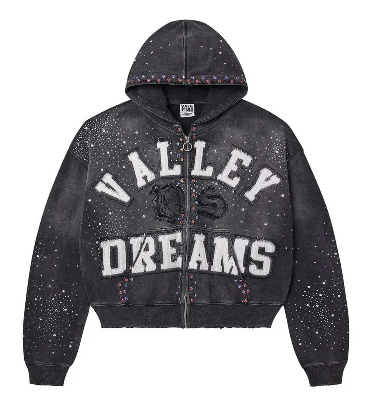 Vale Vale Forever 'Classico' Black Zip Up Hoodie Size US S / EU 44-46 / 1 - 1 Preview