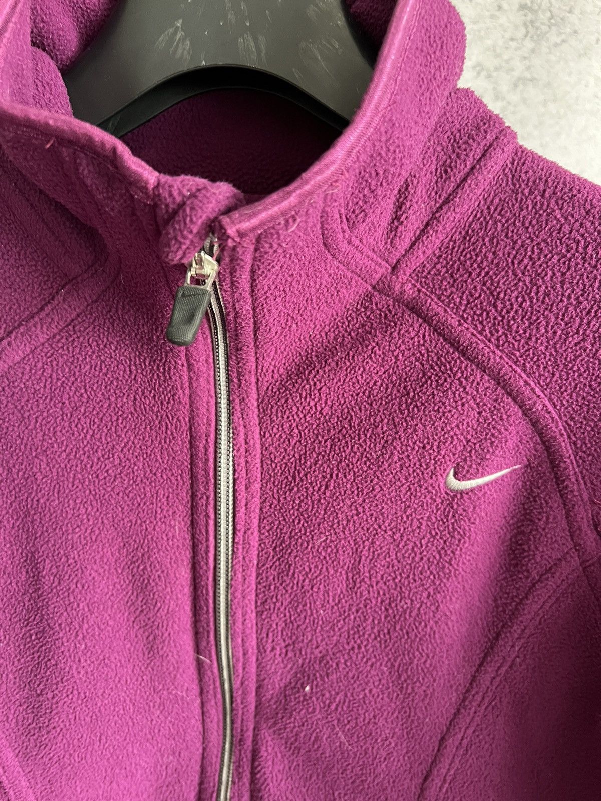Nike Nike Retro Fleece Zip Up Jacket Mini Swoosh Sweater Size M / US 6-8 / IT 42-44 - 16 Thumbnail