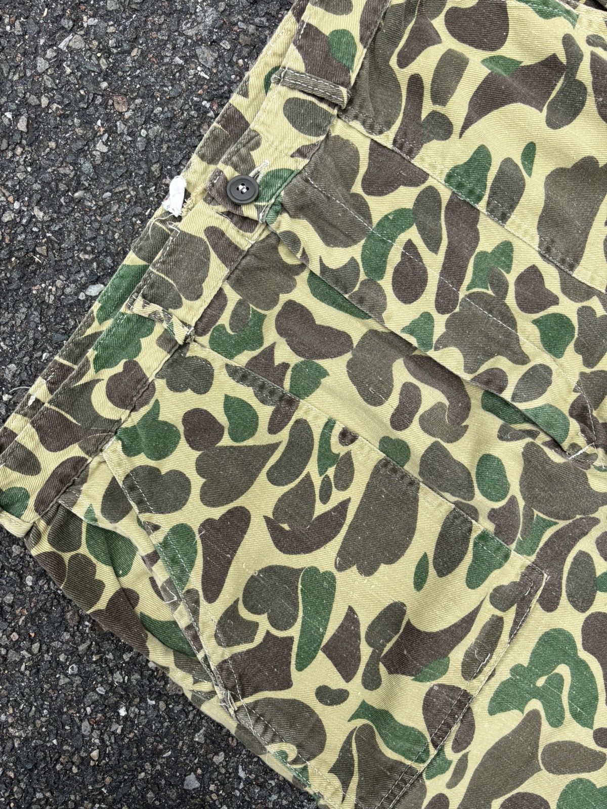 Vintage Vintage 1960s Duck Camo Frog Skin Hunting Fatigue Pants Size US 33 - 2 Thumbnail