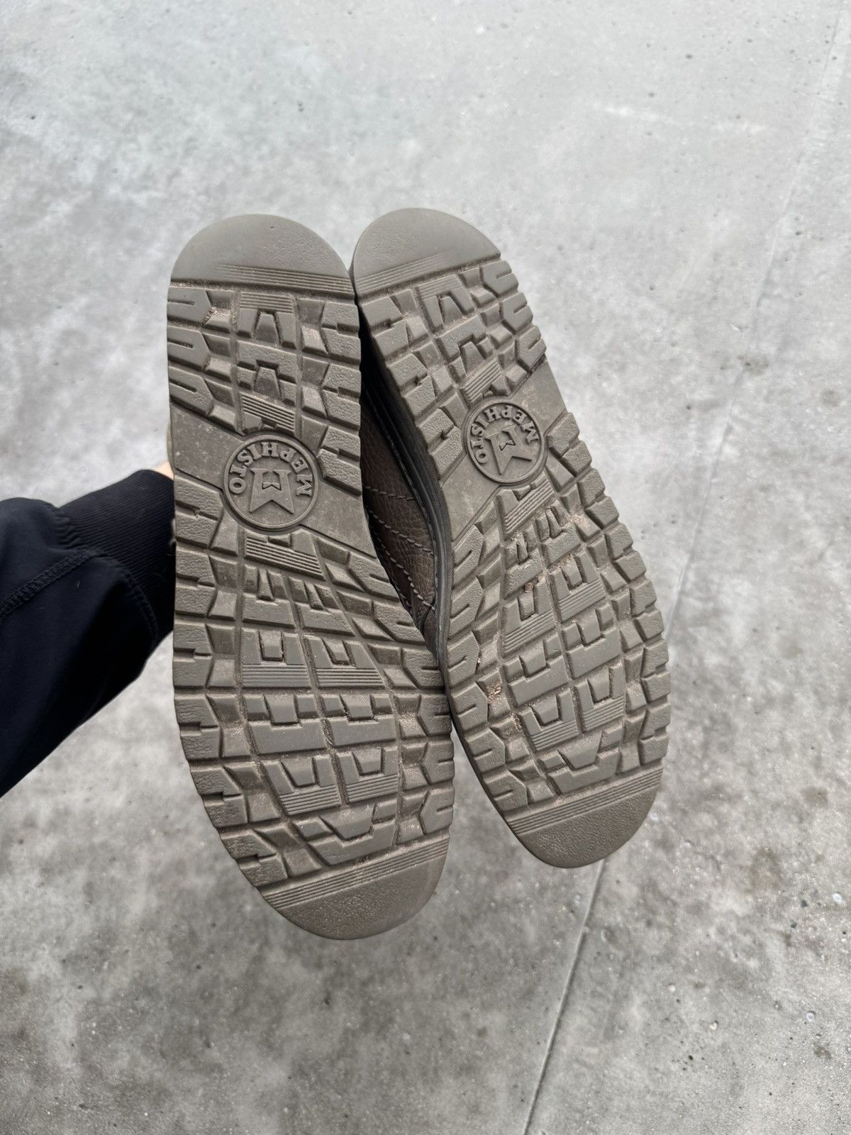 Genuine Leather × Japanese Brand × Mephisto Mephisto Leather Derby Shoes High sneakers casual Size US 8.5 / EU 41-42 - 7 Thumbnail