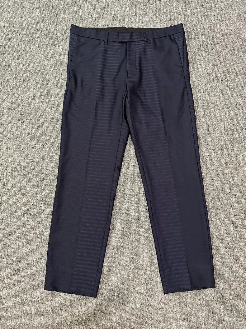 Dior Dior 15ss striped stitching wool cover suit 2501-Nextarrow Size 48R - 7 Thumbnail