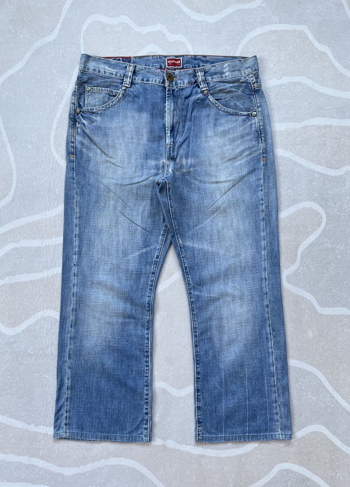 Tommy Hilfiger Tommy Hilfiger Relaxed Jeans (LG124) Size US 35 - 2 Thumbnail