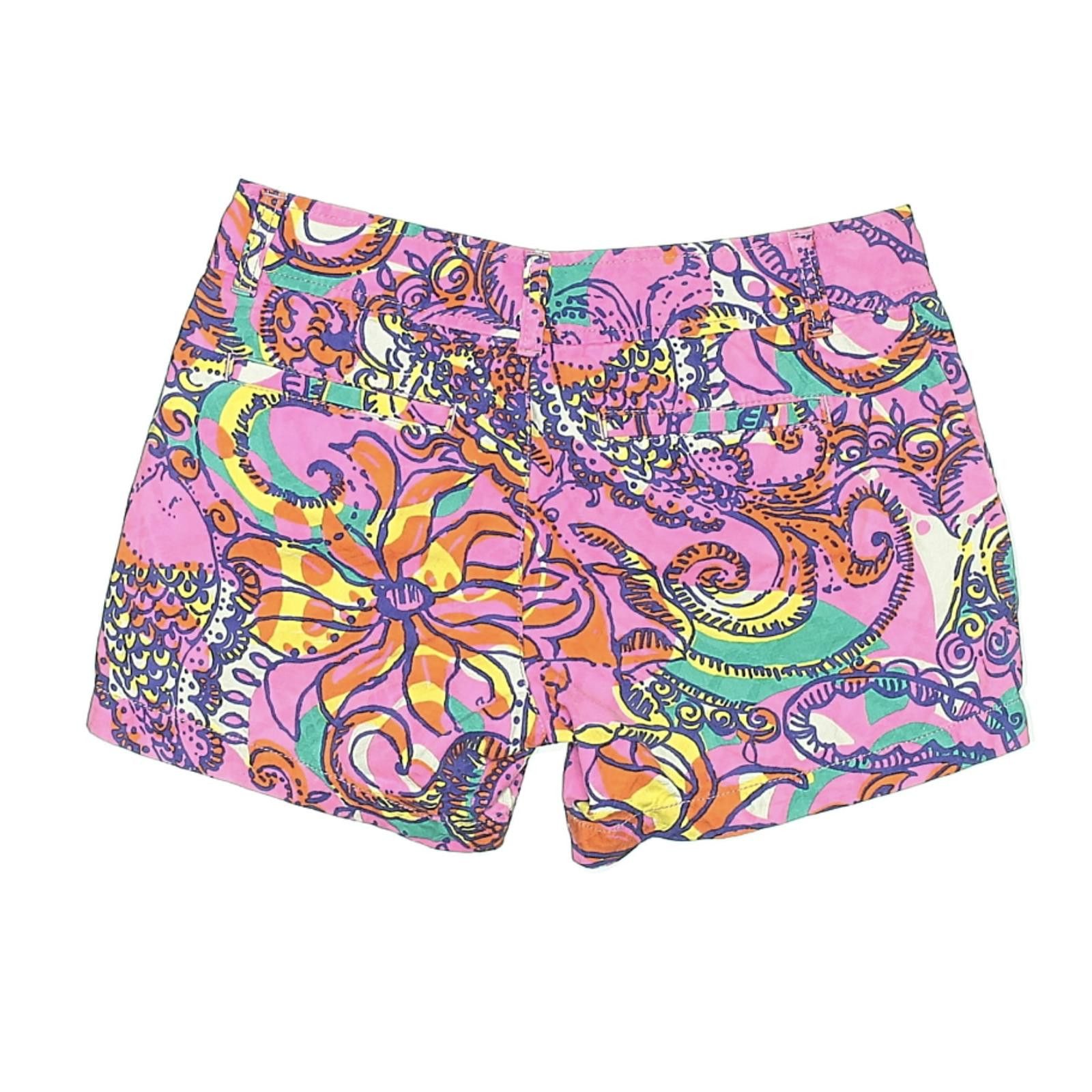 Other Lilly Pulitzer Print Multi Colored Shorts Size 0 Size 25" / US 0 / IT 36 - 2 Thumbnail