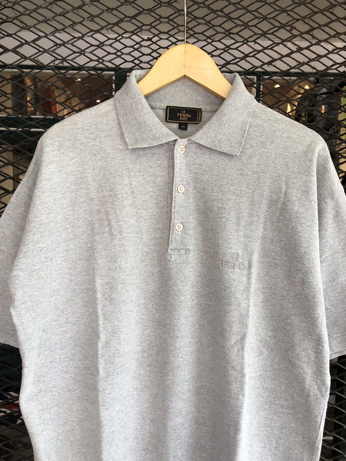 Fendi FENDI POLO SHIRT Size US M / EU 48-50 / 2 - 2 Thumbnail