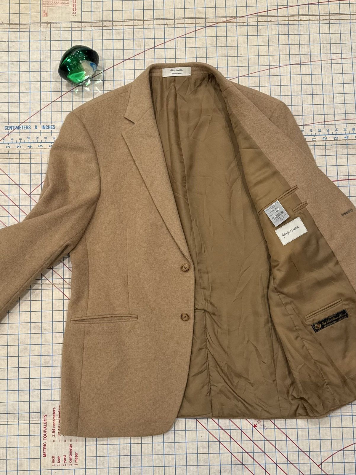 Loro Piana Nordstrom’s Loro Piana 100% Worsted Camelhair Blazer 42R Size 42R - 9 Thumbnail