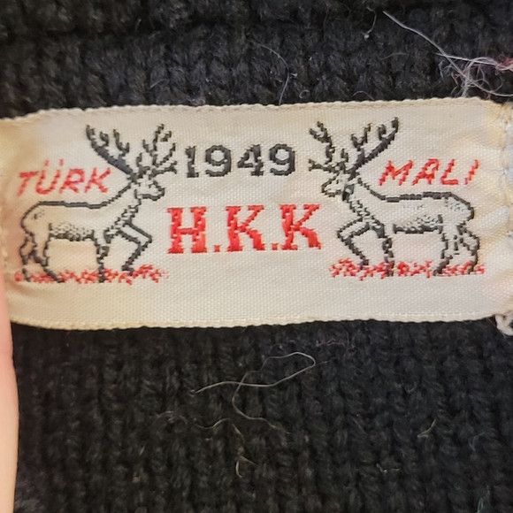 Other Vintage 1949 H.K.K. The May Co. Blue Dove wool sweater Size M / US 6-8 / IT 42-44 - 4 Thumbnail