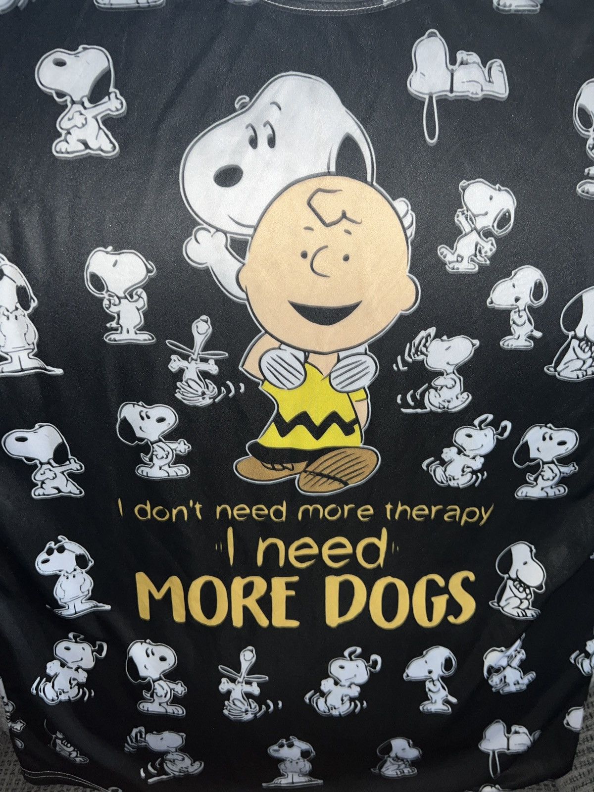 Peanuts Peanuts Garment One I Need More Dogs All-Over Tee Size US L / EU 52-54 / 3 - 2 Thumbnail