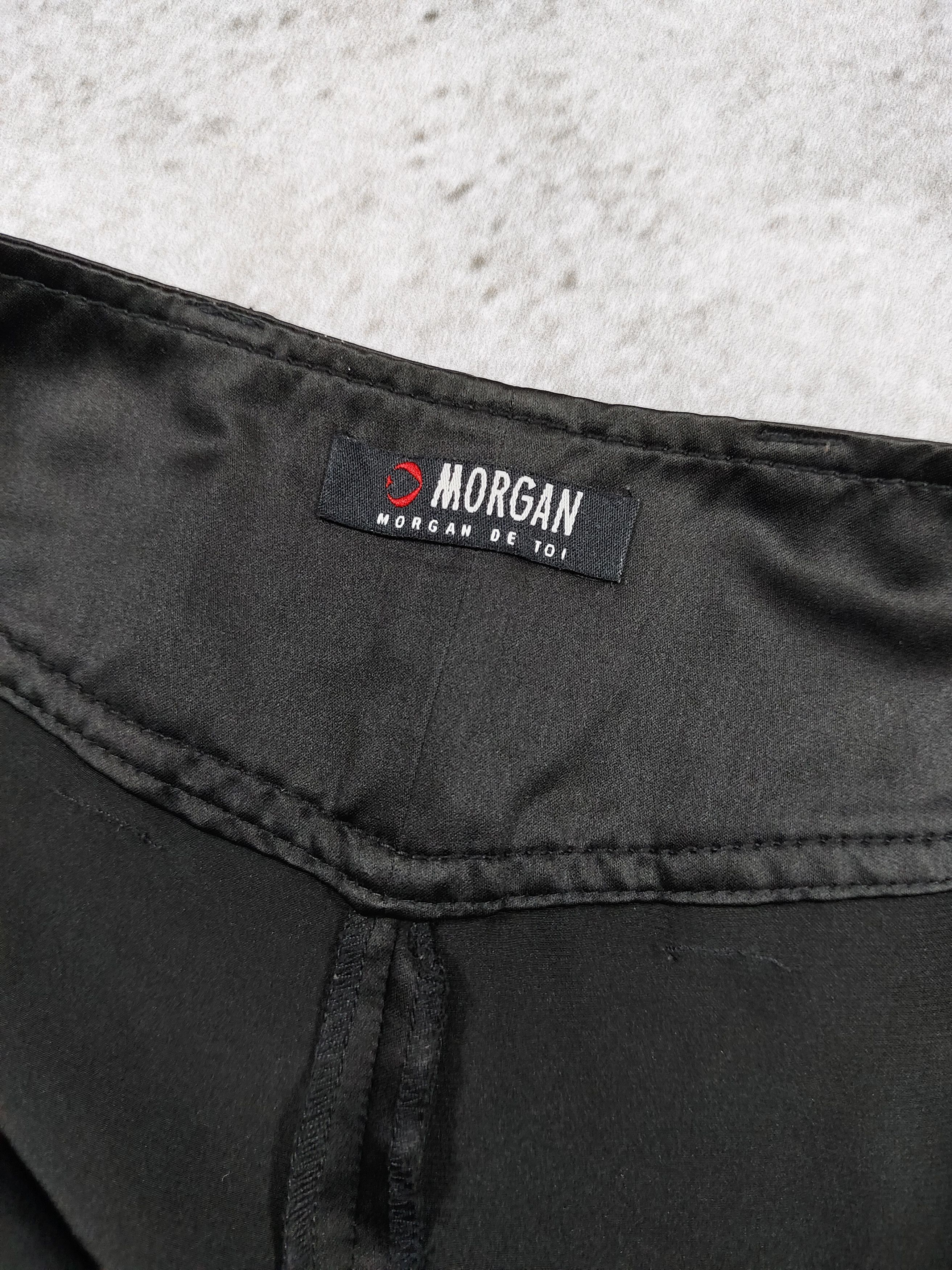 Morgan De Toi 2000s Morgan- Y2K Urban Utilitarian Flare Cargo Pants Size 31" - 7 Thumbnail