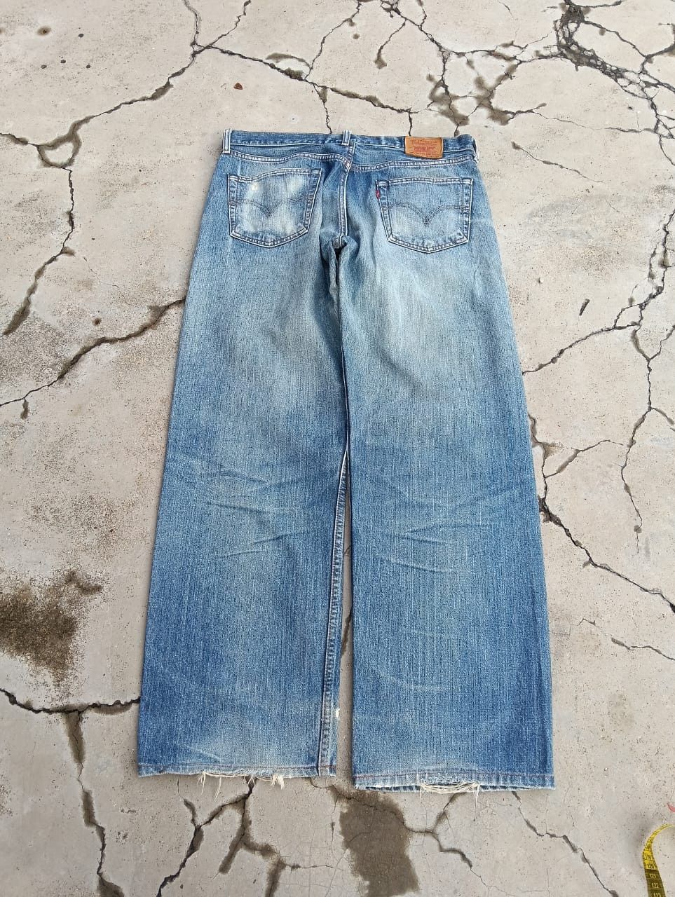 Levi's Vintage Levi's 503 Baggy faded Wash Jeans Size US 34 / EU 50 - 2 Thumbnail