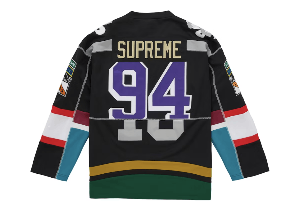 Supreme Supreme Paneled Hockey Jersey Black • L Size US L / EU 52-54 / 3 - 2 Thumbnail