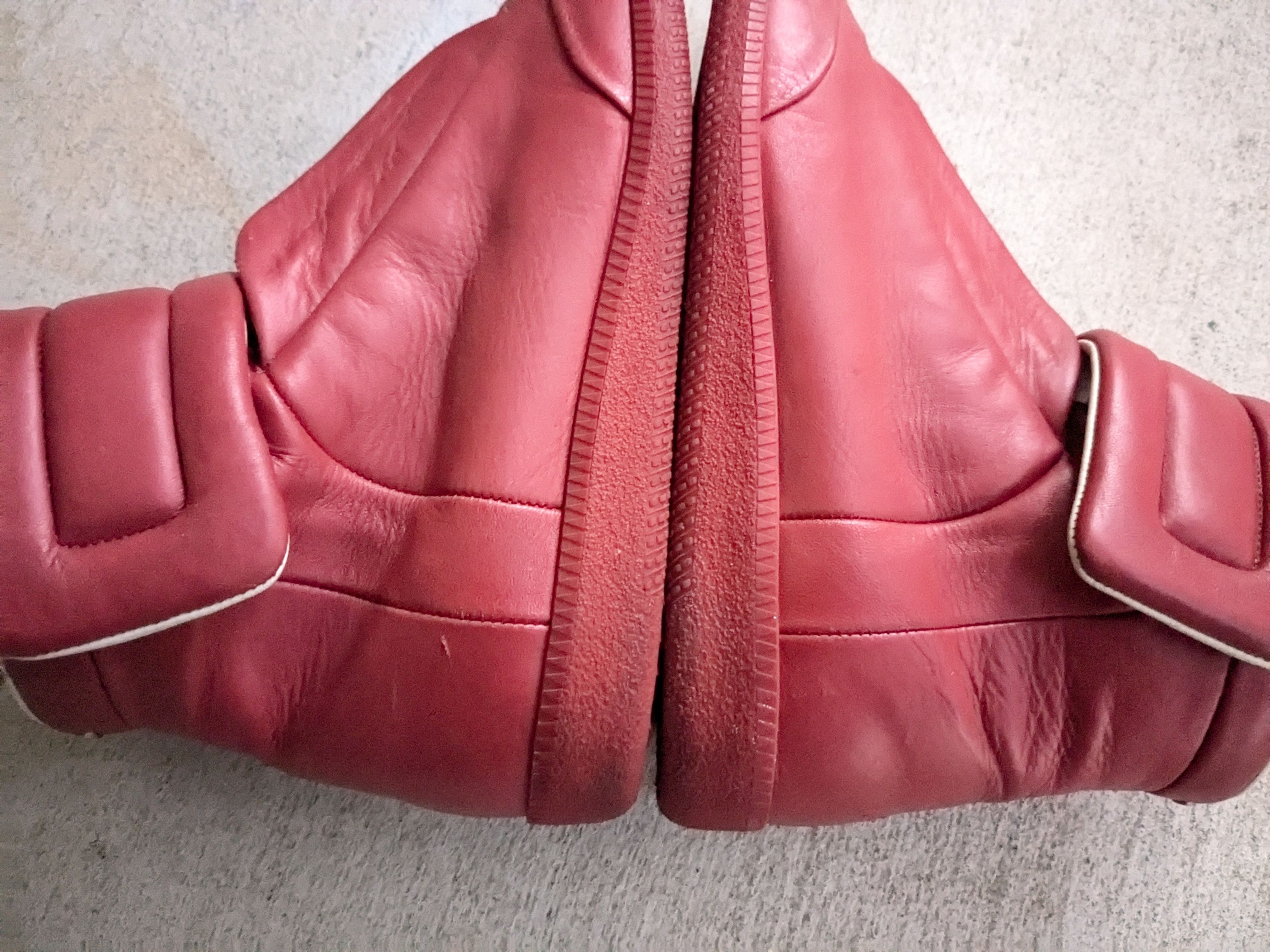 Maison Margiela Maison Margiela Future Red 8 41 Leather High Tops Size US 8 / EU 41 - 11 Thumbnail