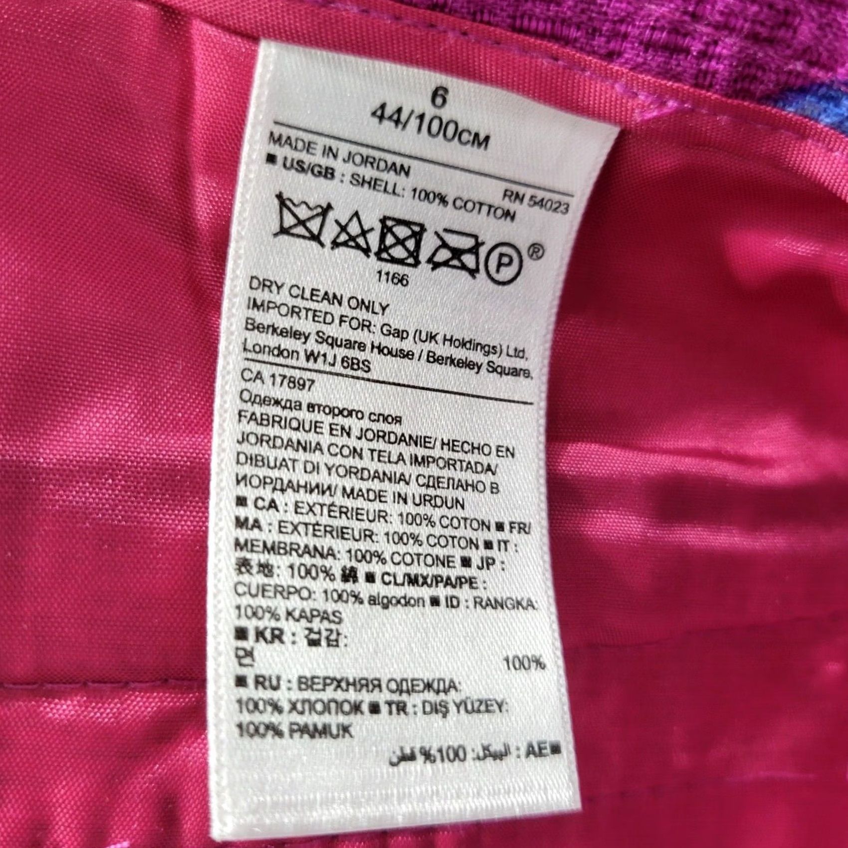 Banana Republic Banana Republic Womens Floral Print Cotton Chino Shorts Sz 6 Blue Pink Pockets Chino Short Womens 6 Blue Pink Size 28" / US 6 / IT 42 - 5 Thumbnail