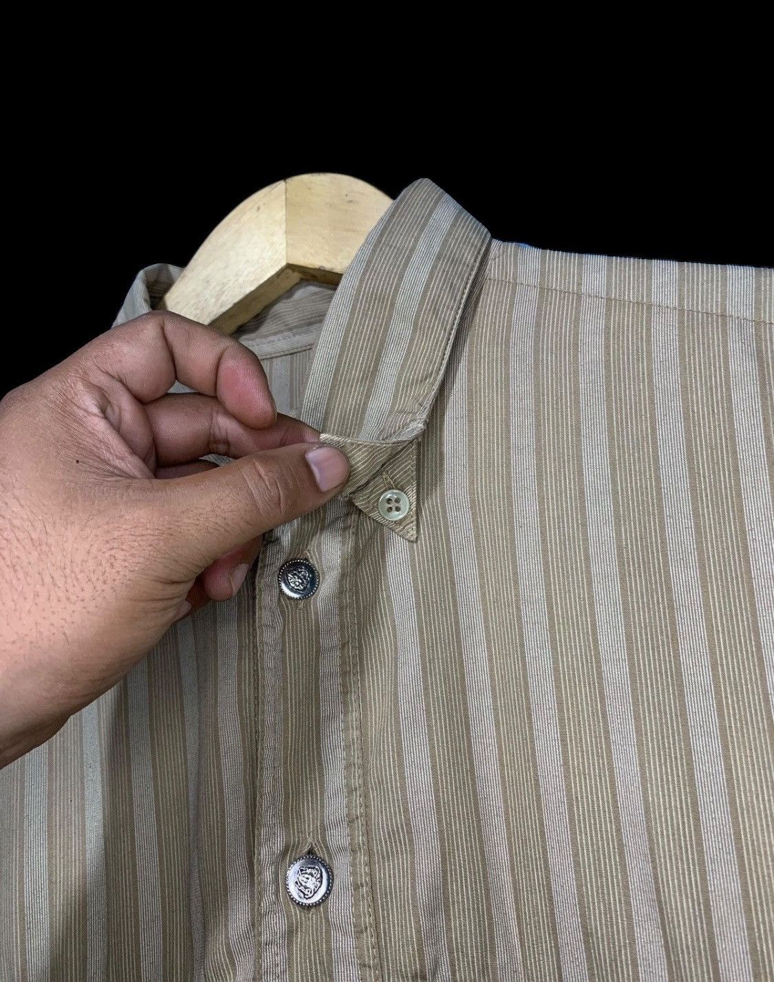 Versace 🔥Versace striped button down shirt Size US L / EU 52-54 / 3 - 6 Thumbnail