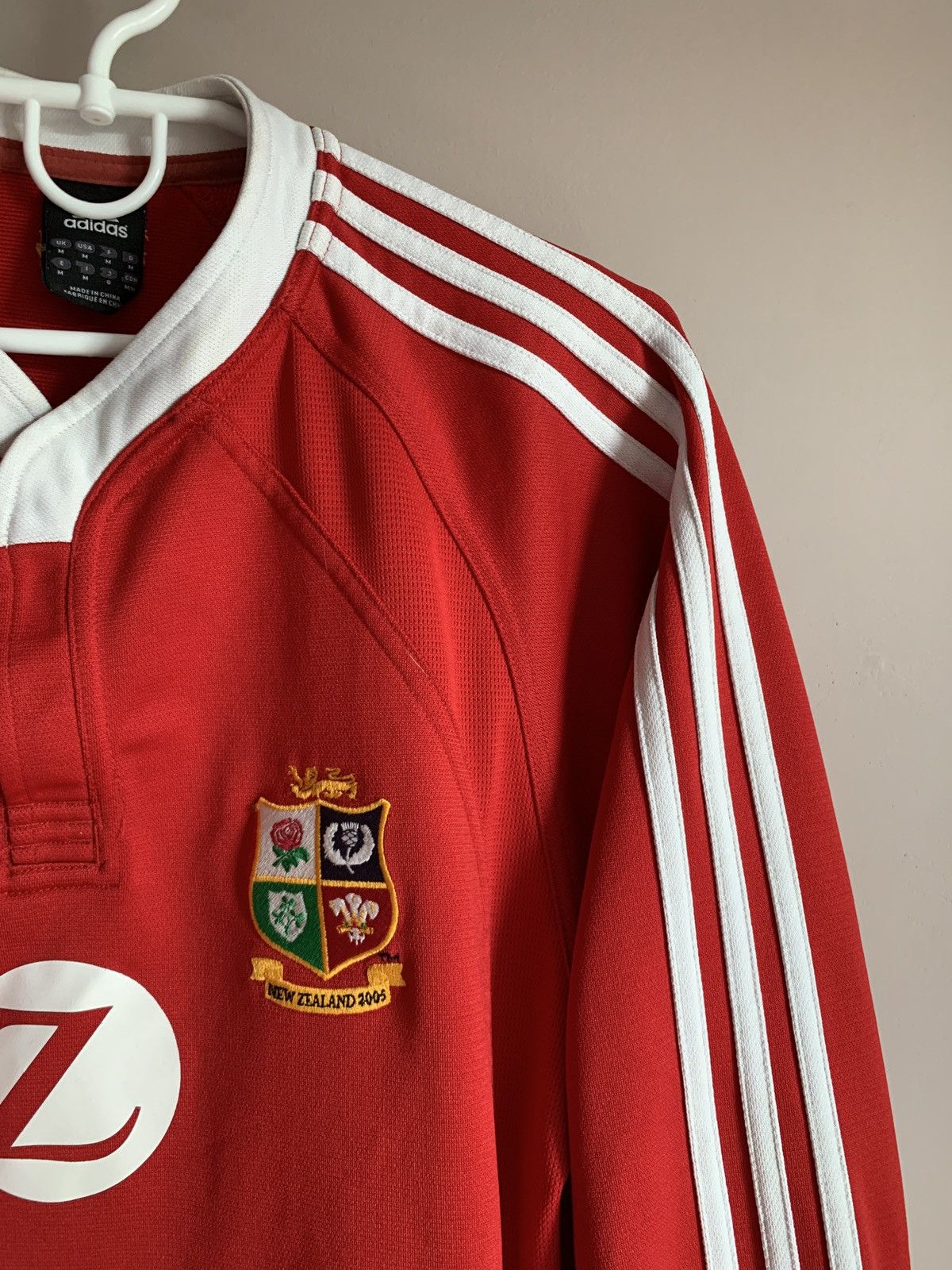 Vintage British and Irish Lions 2005 Rugby Union Shirt Adidas Retro Size US M / EU 48-50 / 2 - 5 Thumbnail