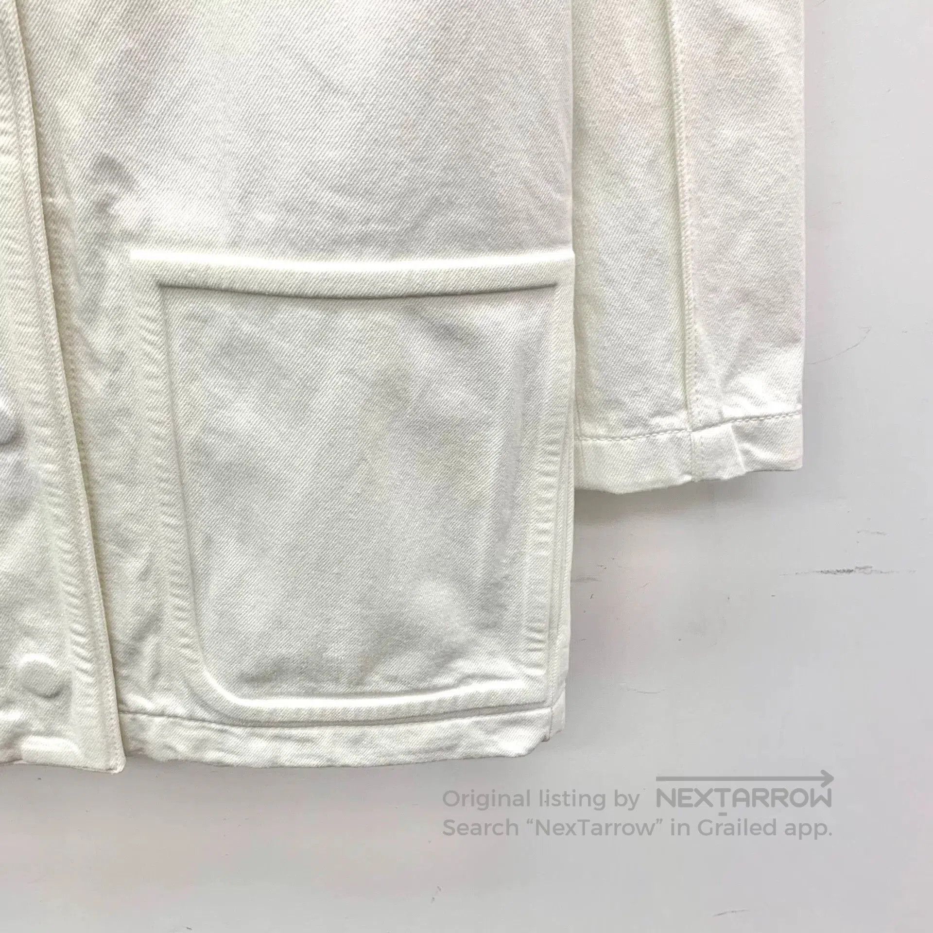 Fendi fendi white pocket embossed cotton jacket. Size US XS / EU 42 / 0 - 4 Thumbnail
