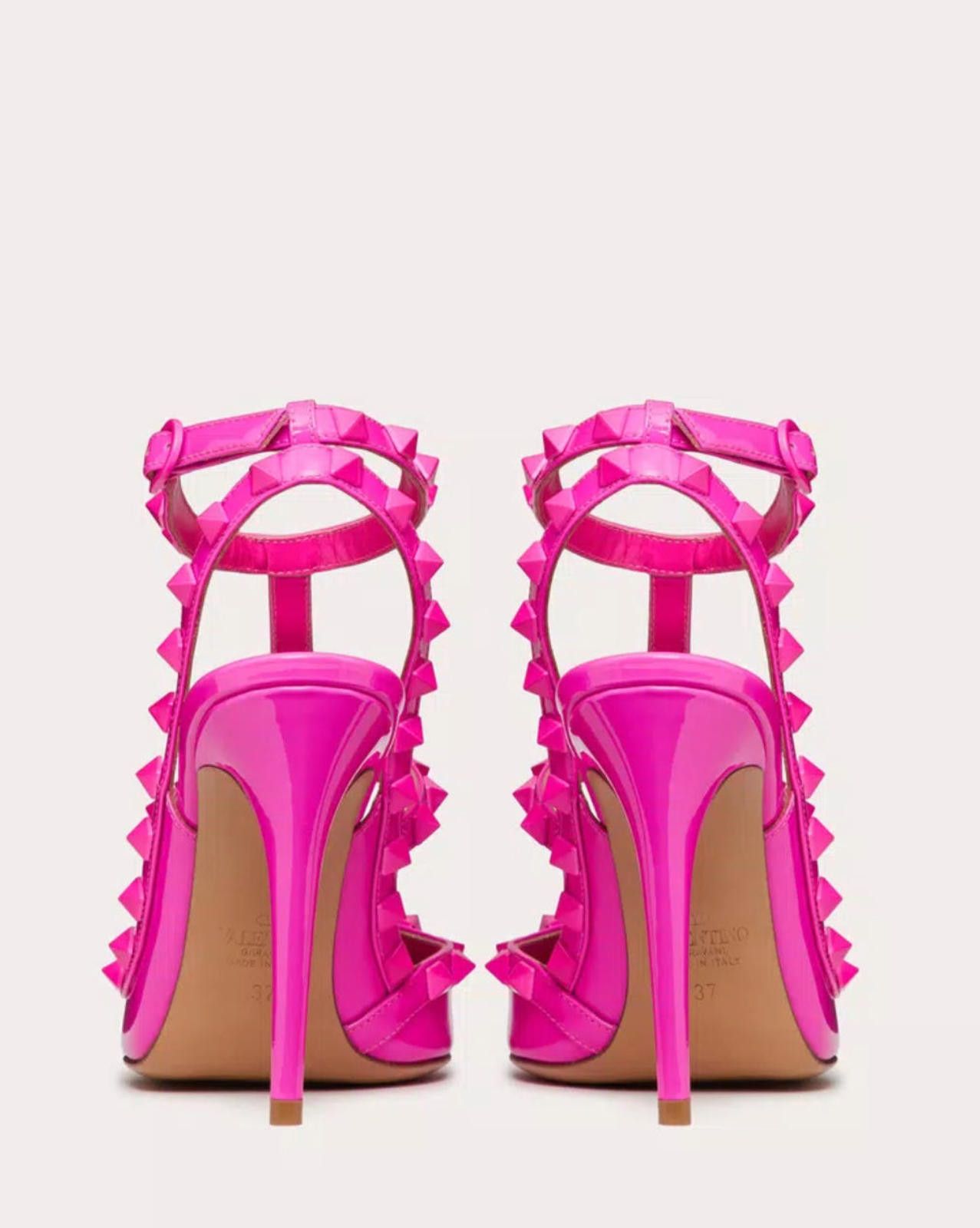Other Valentino Rockstud Ankle Strap Pump Size US 7.5 / IT 37.5 - 3 Thumbnail