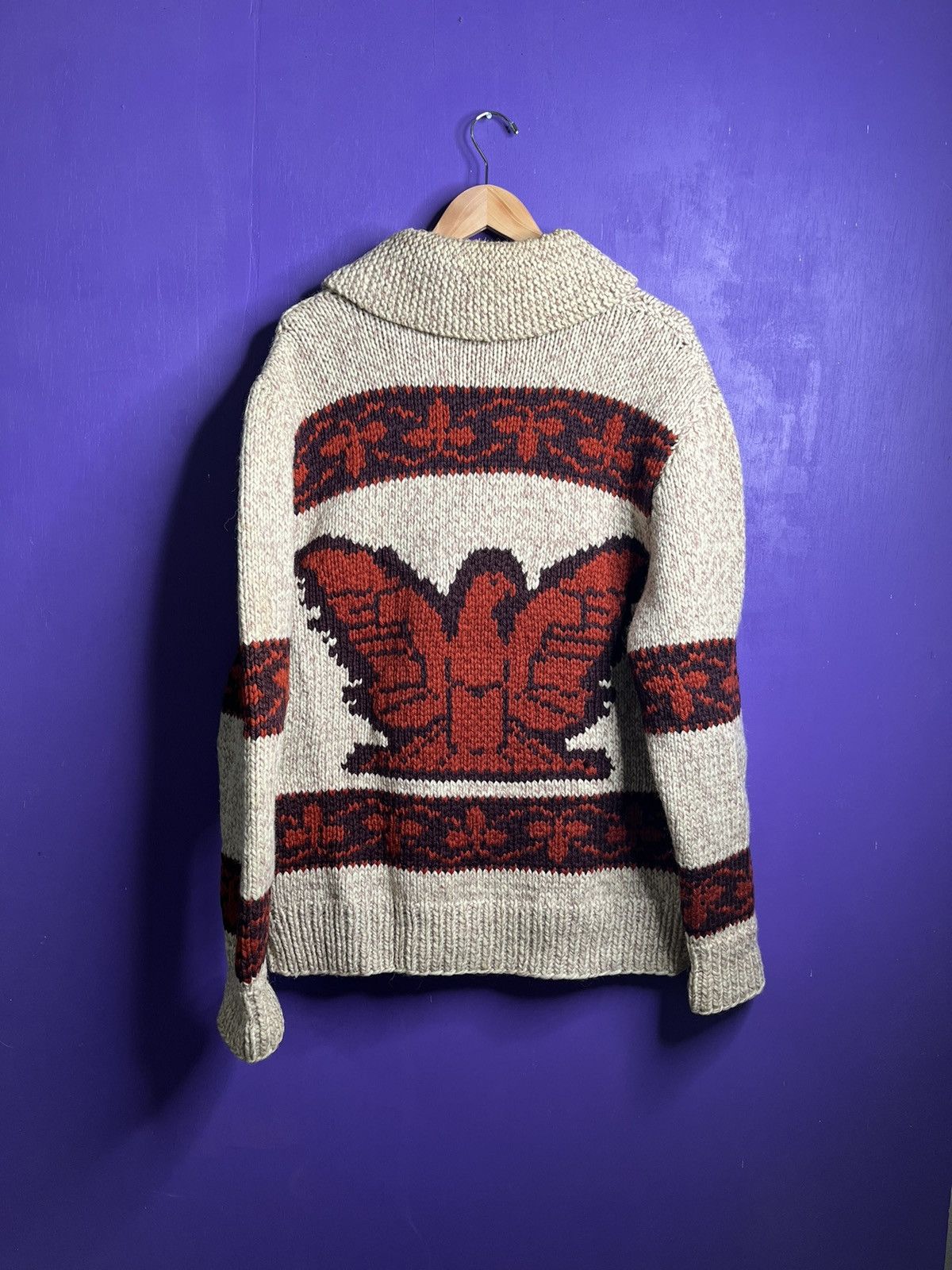 Vintage Vintage 60s/70s Red Eagle cowichan jacket Size US XL / EU 56 / 4 - 2 Thumbnail