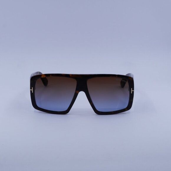 Tom Ford Tom Ford FT1036 56F Raven Sunglasses Havana Aviator Frame Size ONE SIZE - 3 Thumbnail