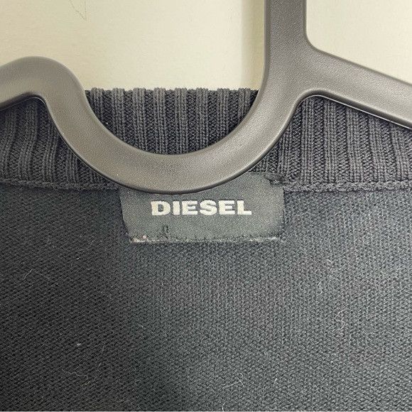Diesel Diesel K Tracky A Crewneck Sweater Black M Size US M / EU 48-50 / 2 - 2 Thumbnail