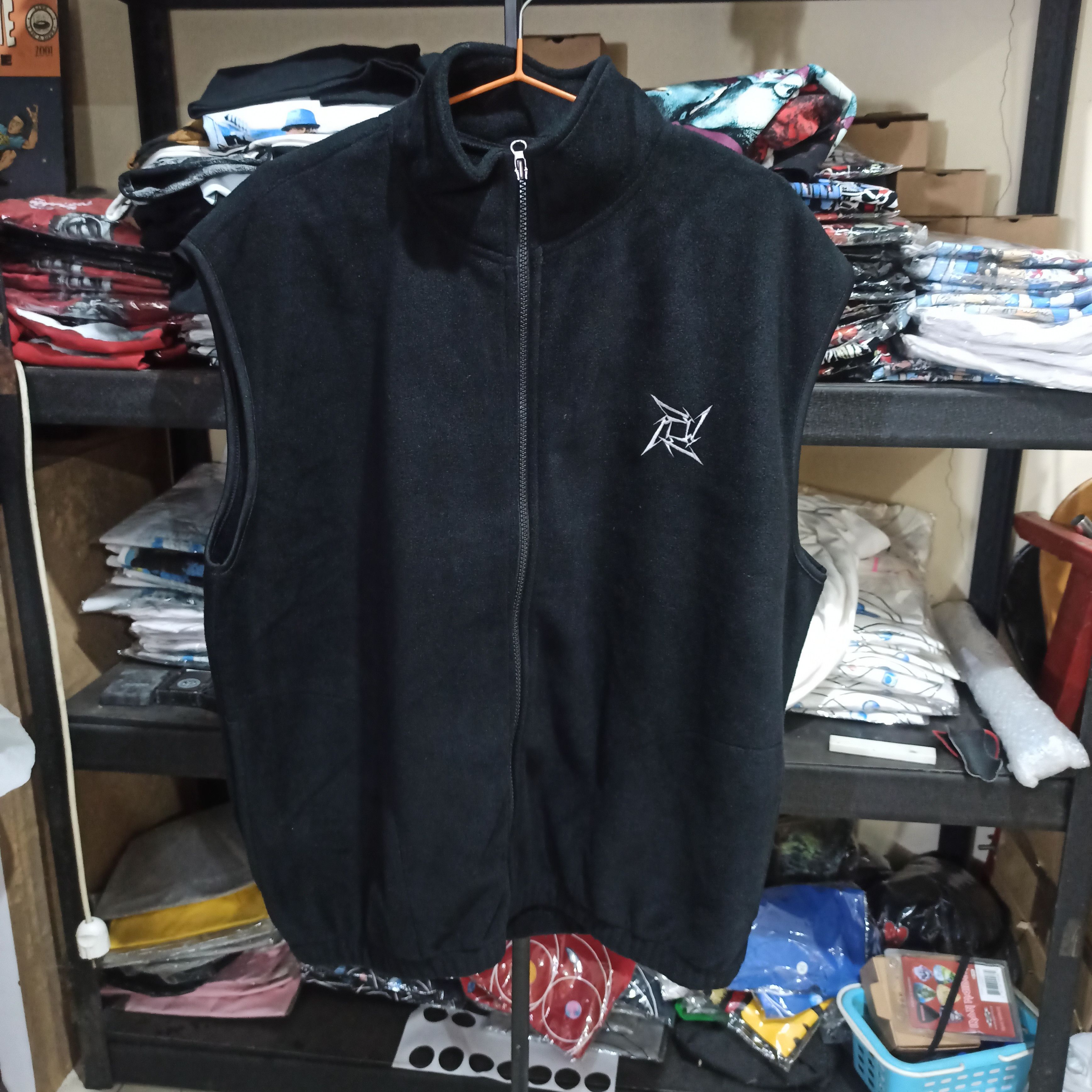 Giant × Metallica × Vintage Vintage Giant 90s Metallica Fleece vest jacket Size US XL / EU 56 / 4 - 1 Thumbnail