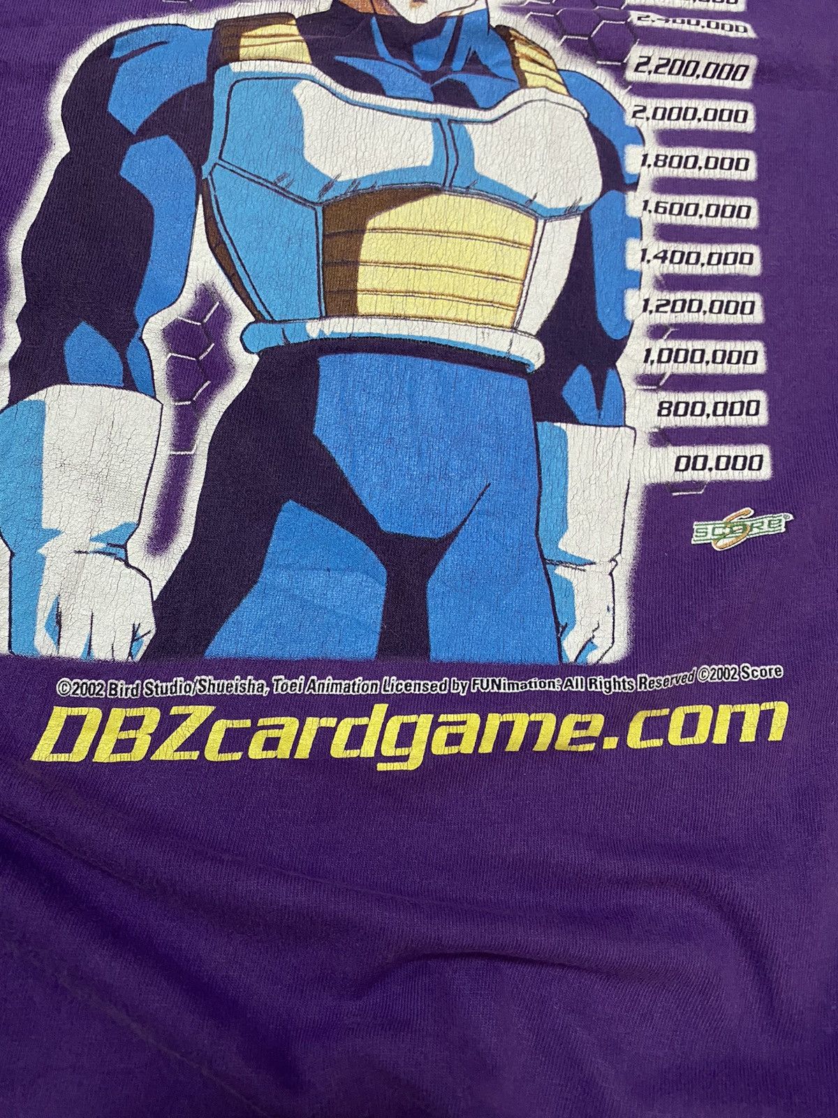 Vintage Vintage T-Shirt Dragonball Z Collectible Card Game 2002 Rare Size US XL / EU 56 / 4 - 4 Thumbnail