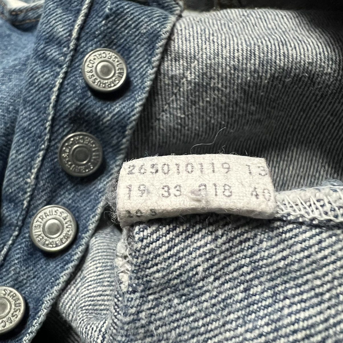 Levi's × Levi's Vintage Clothing × Vintage Vintage 80’s Levi’s 501 🇺🇸 Straight Leg Women’s Denim Jeans Size 32" / US 10 / IT 46 - 11 Thumbnail