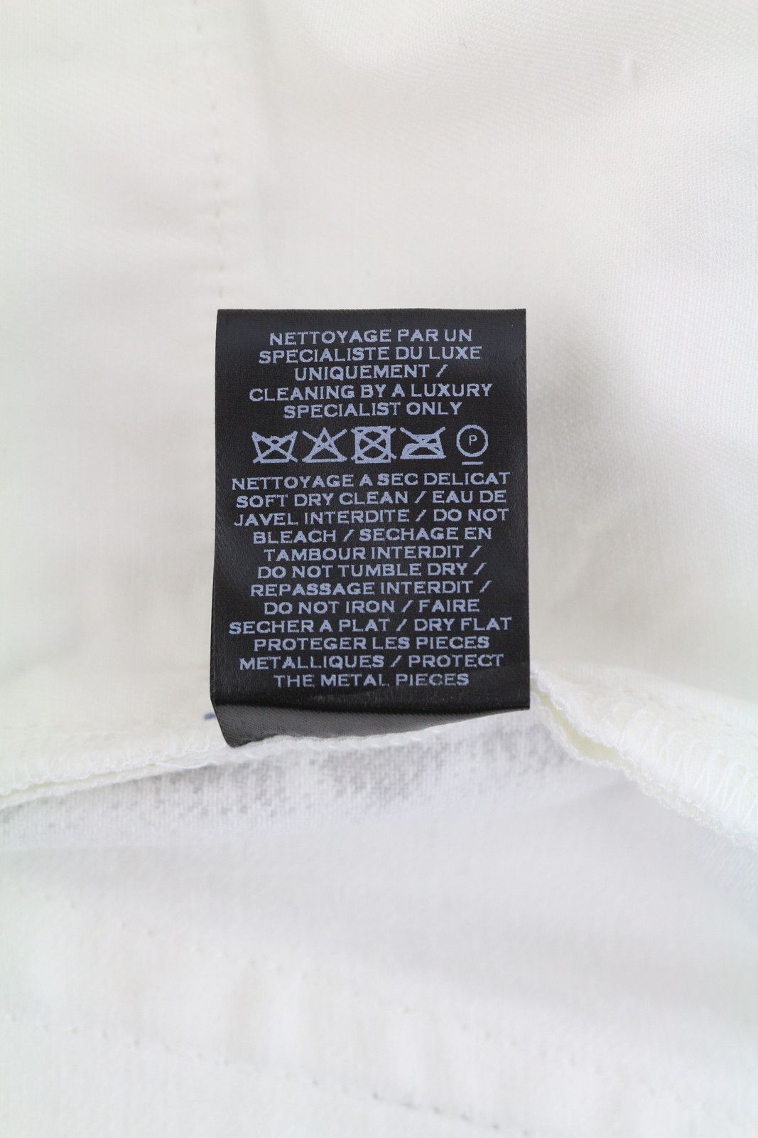 Balmain 29 White Distress Straight Destroyed Jeans 86717 Size US 29 - 8 Thumbnail