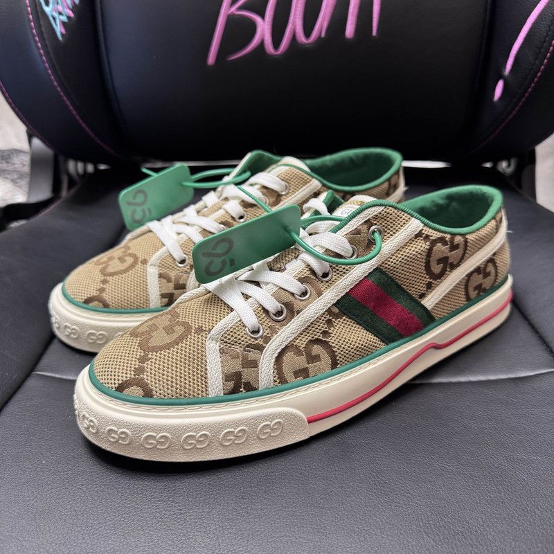 Gucci Gucci Tennis 1977 Stylish Low-Top Sneakers 0079 Size US 9.5 / EU 42-43 - 1 Thumbnail