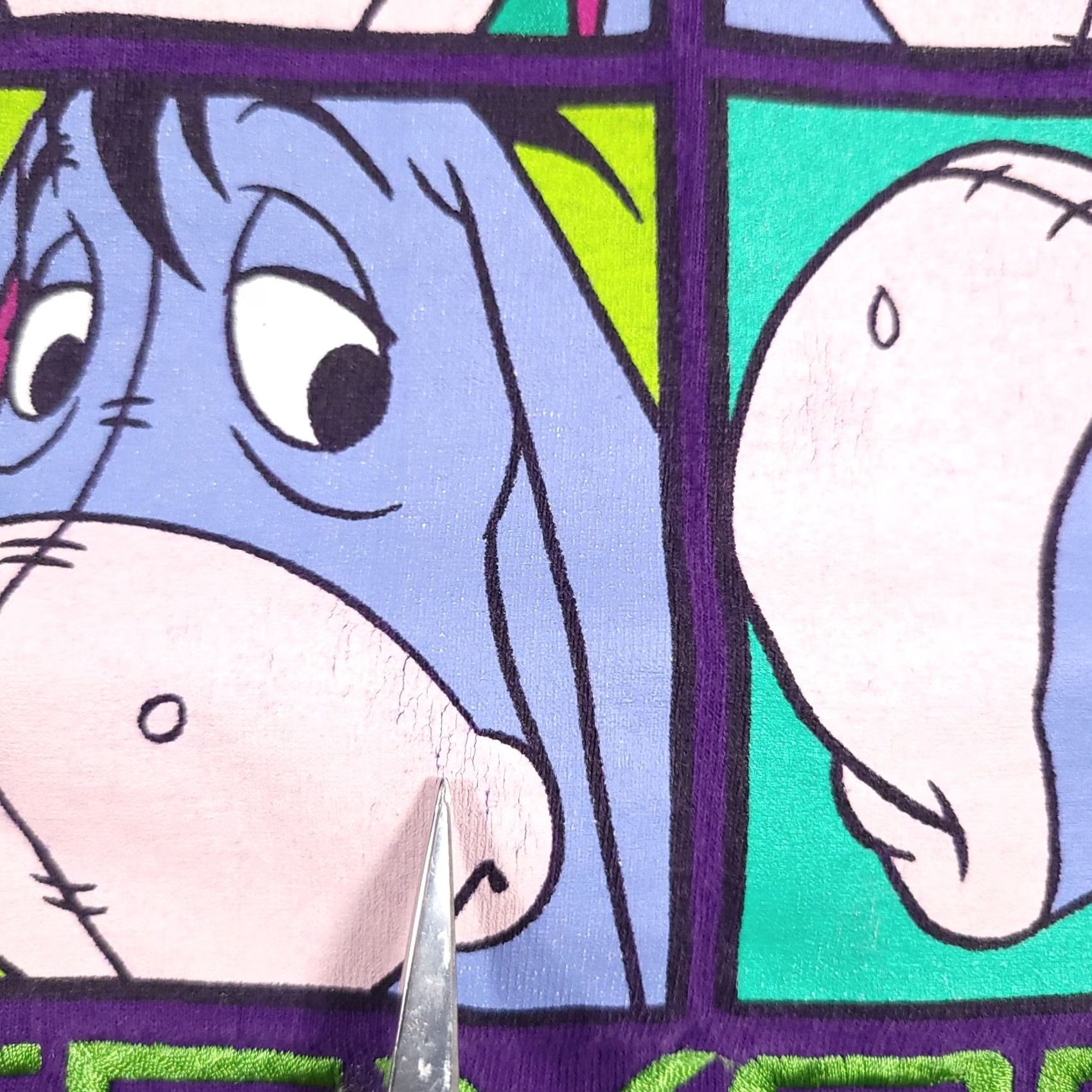 Disney VINTAGE Disney The Disney Store Eeyore T-Shirt Adult L Purple Embroidered USA Shirt Mens 90s Cartoon Size US L / EU 52-54 / 3 - 6 Thumbnail