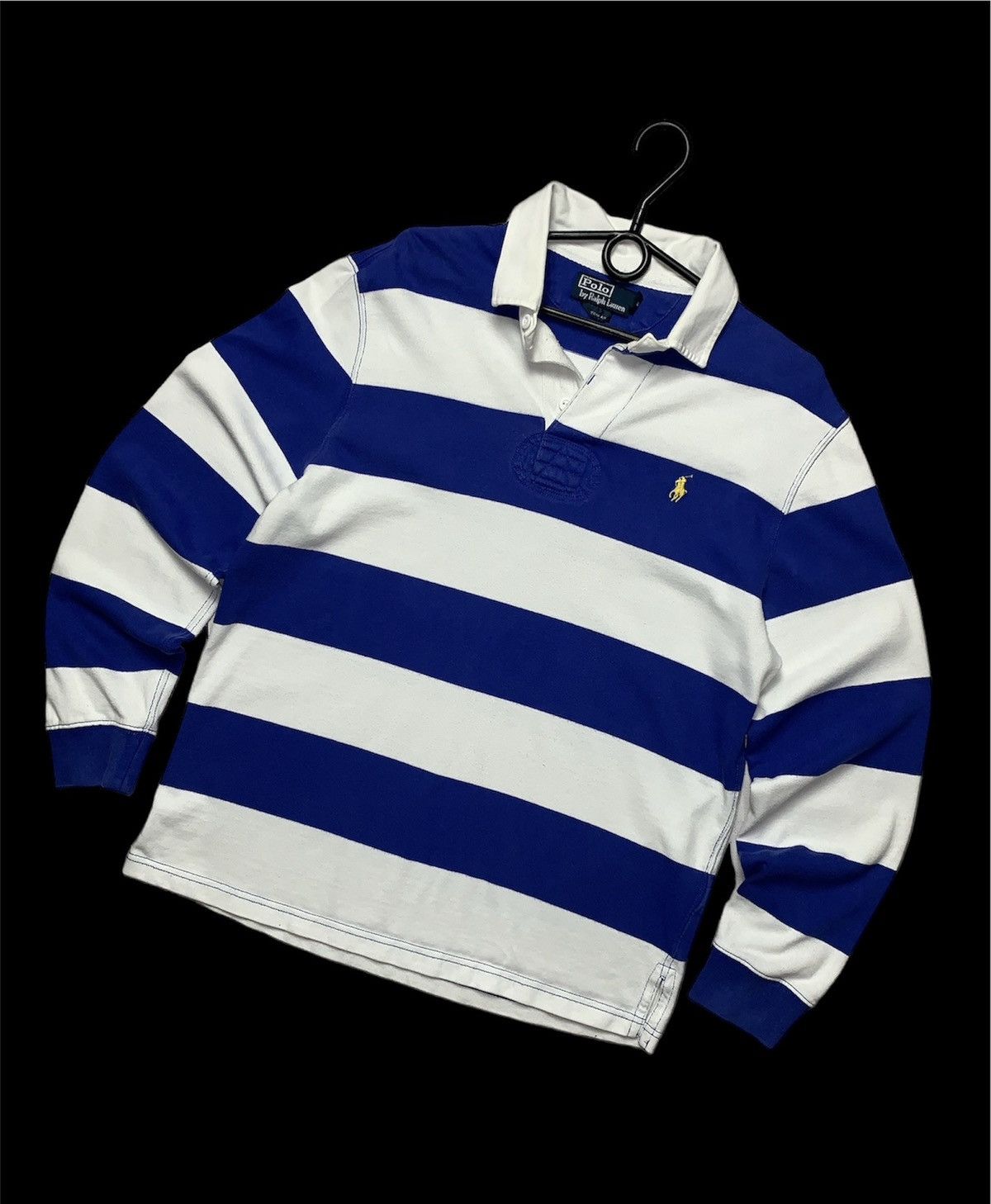 Rugby Ralph Lauren Vintage Polo Ralph Lauren striped jersey size M Size US M / EU 48-50 / 2 - 1 Thumbnail